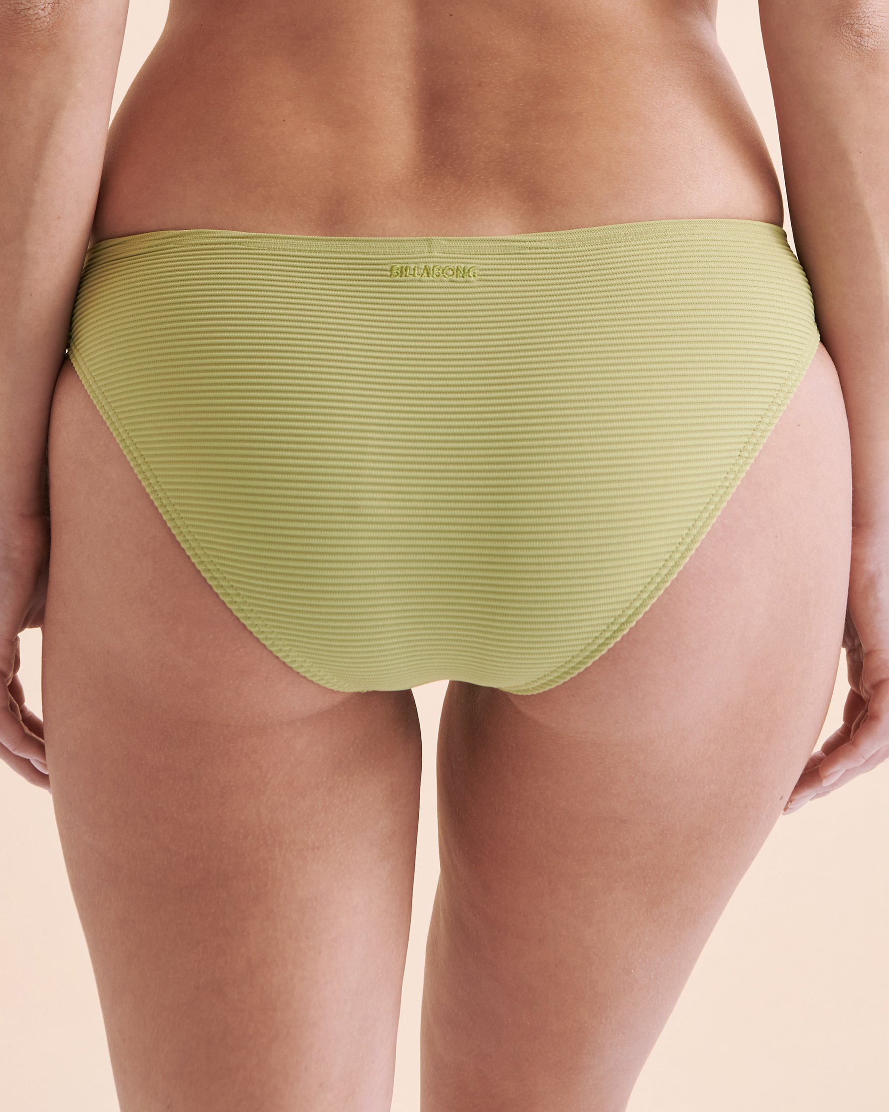 BILLABONG Bas de bikini Tanlines Lowrider Vert palmier ABJX400307 - View2