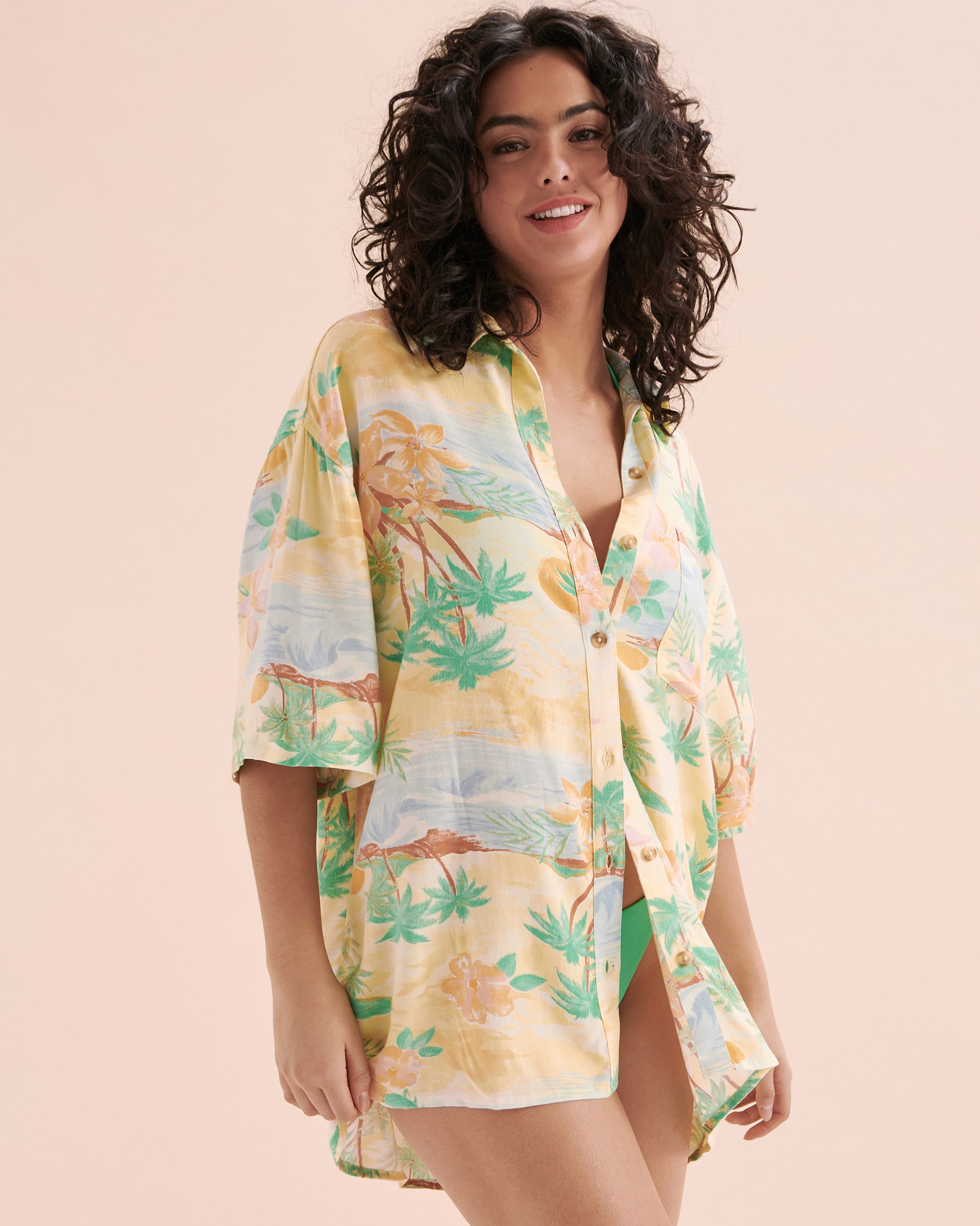 BILLABONG Chemise manches courtes On Vacation Tropiques ABJWT00455 - Voir3