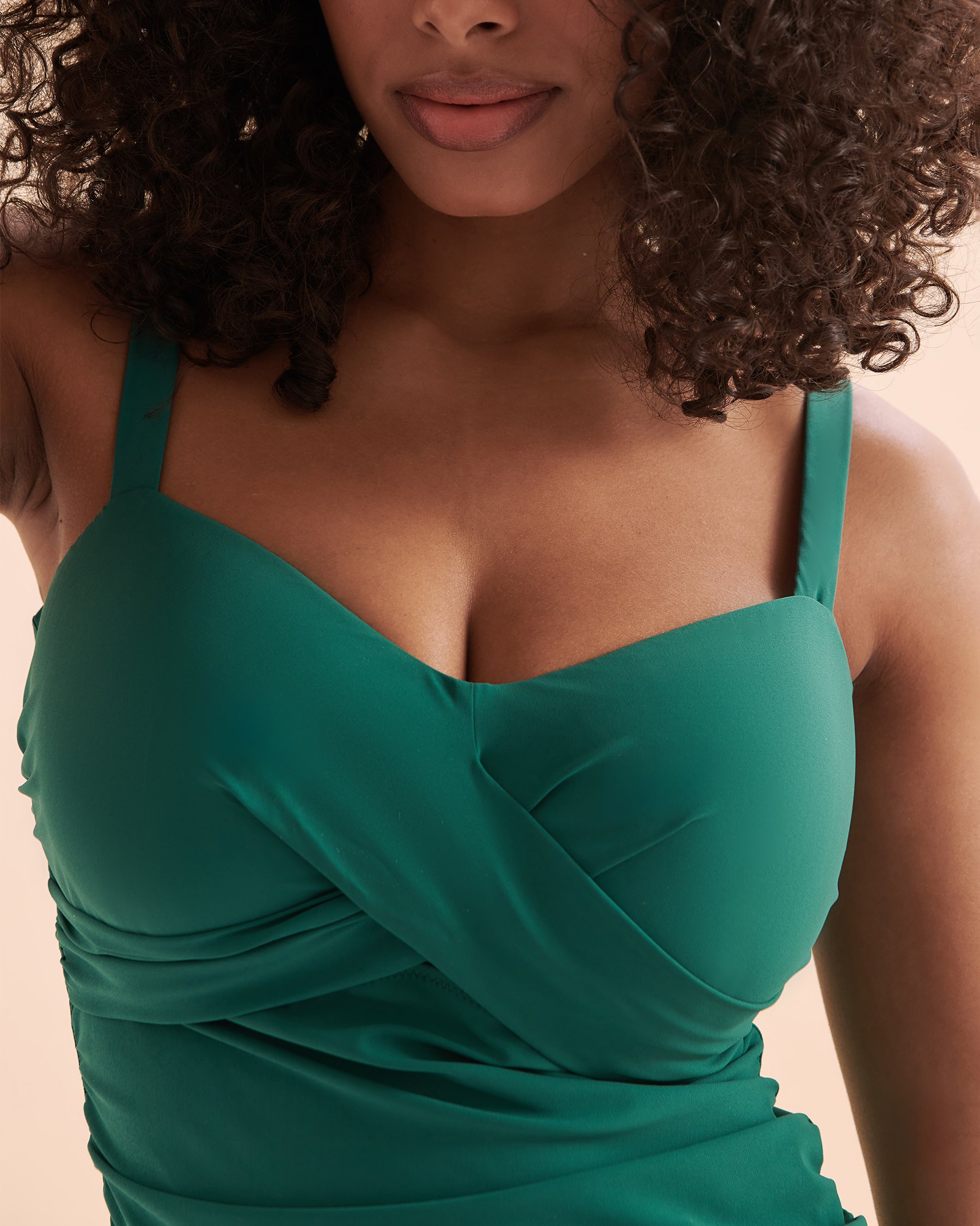 PROFILE Tutti Frutti D Cup Tankini Top Emerald ET24-1D20B - View4