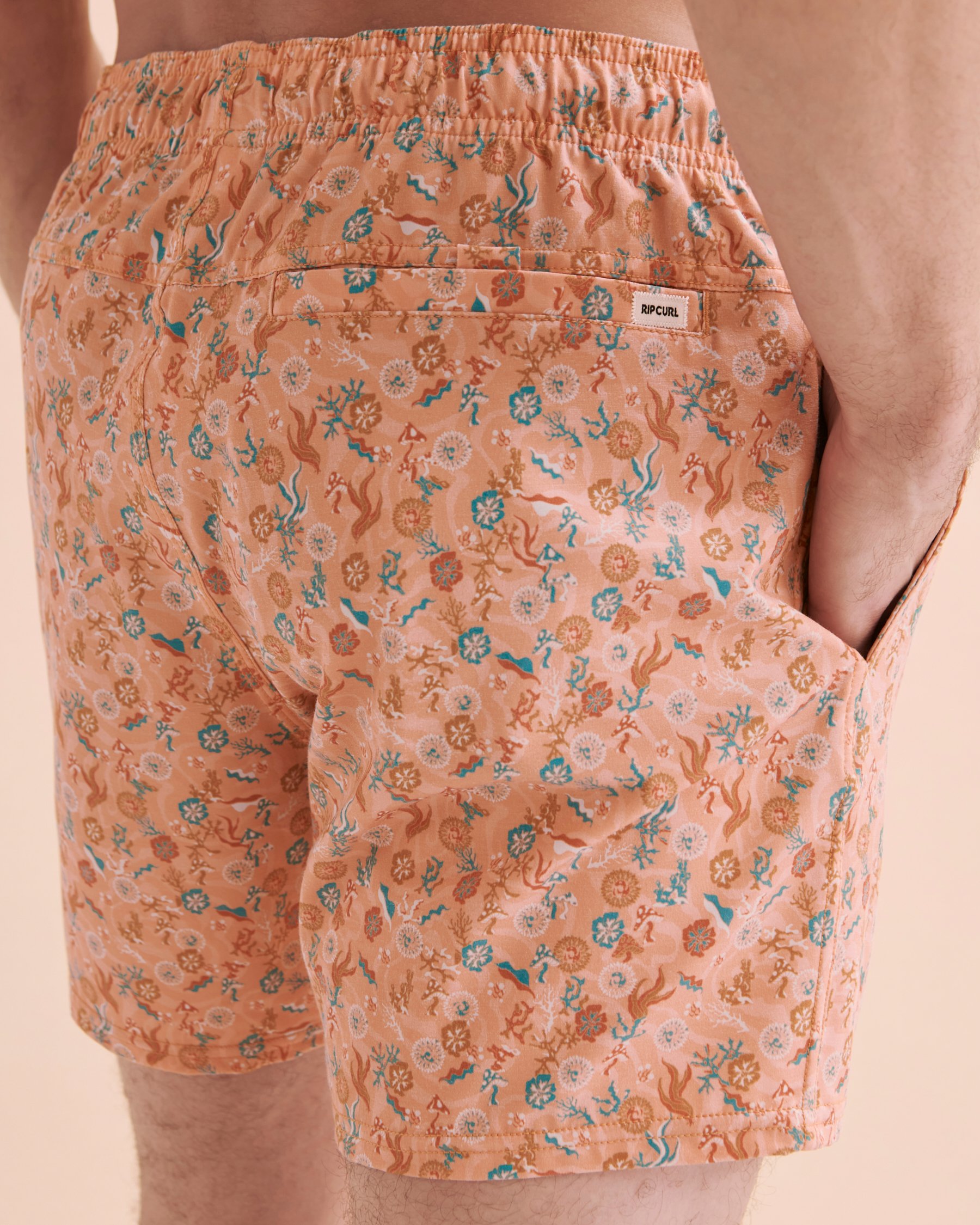 RIP CURL Maillot volley Party Pack Fleurs claires 08CMBO - View2