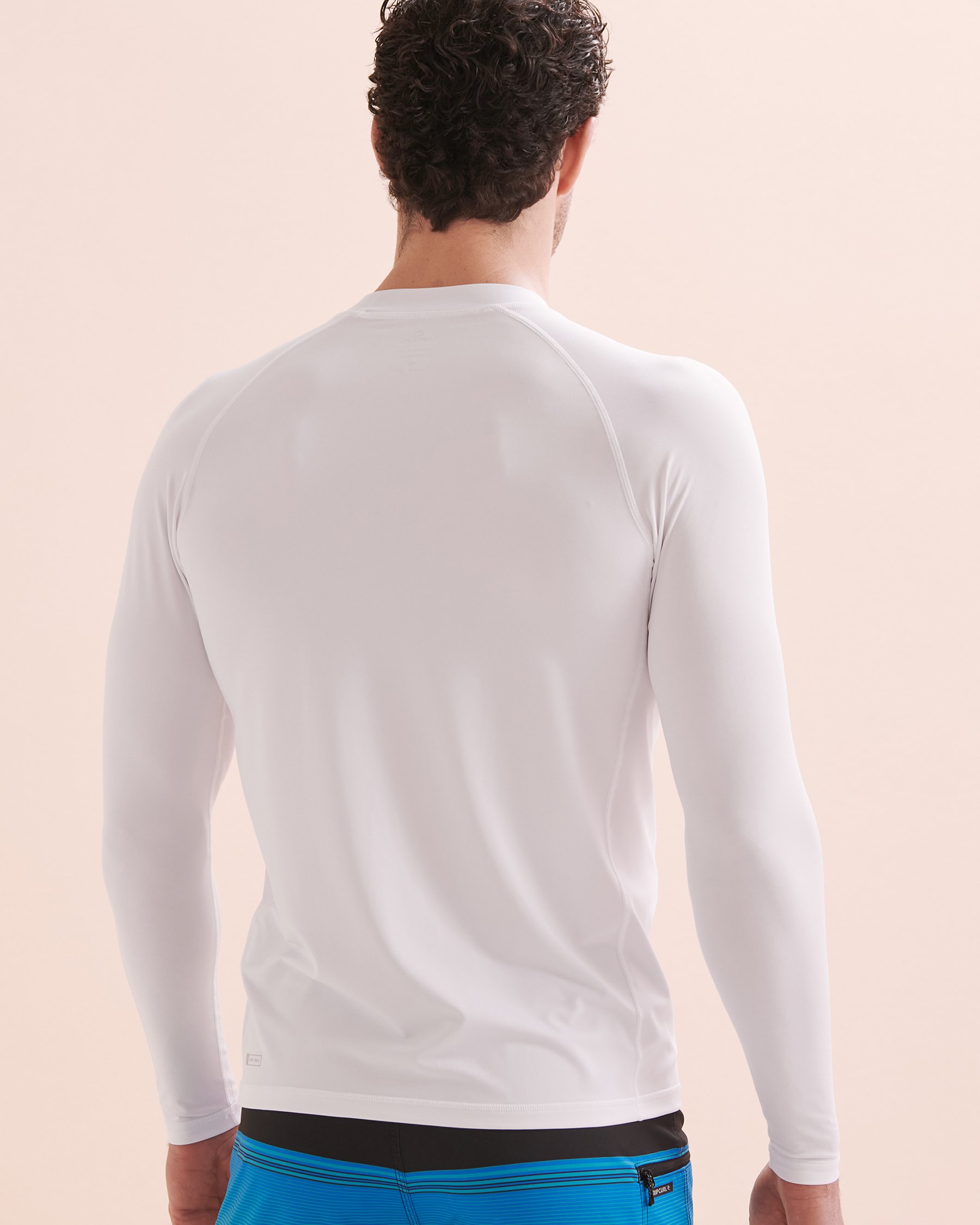 RIP CURL Island Vibe UPF50+ Long Sleeve Rashguard White 14RMRV - View2