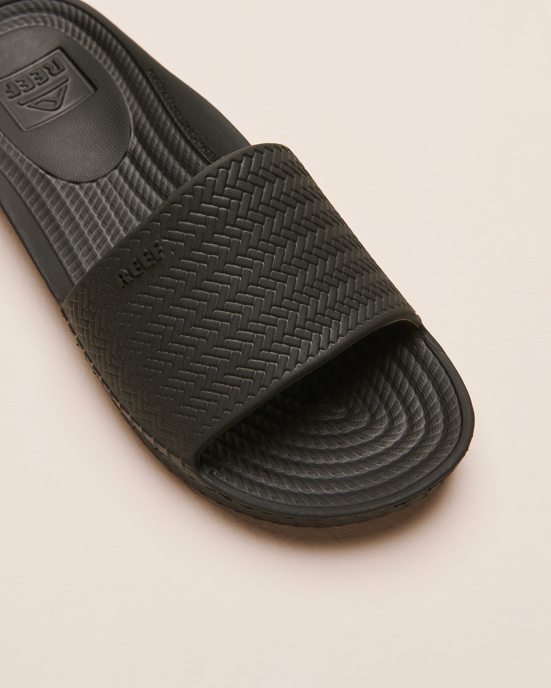 REEF Water Scout Slide Sandals Black CJ0157 - View4