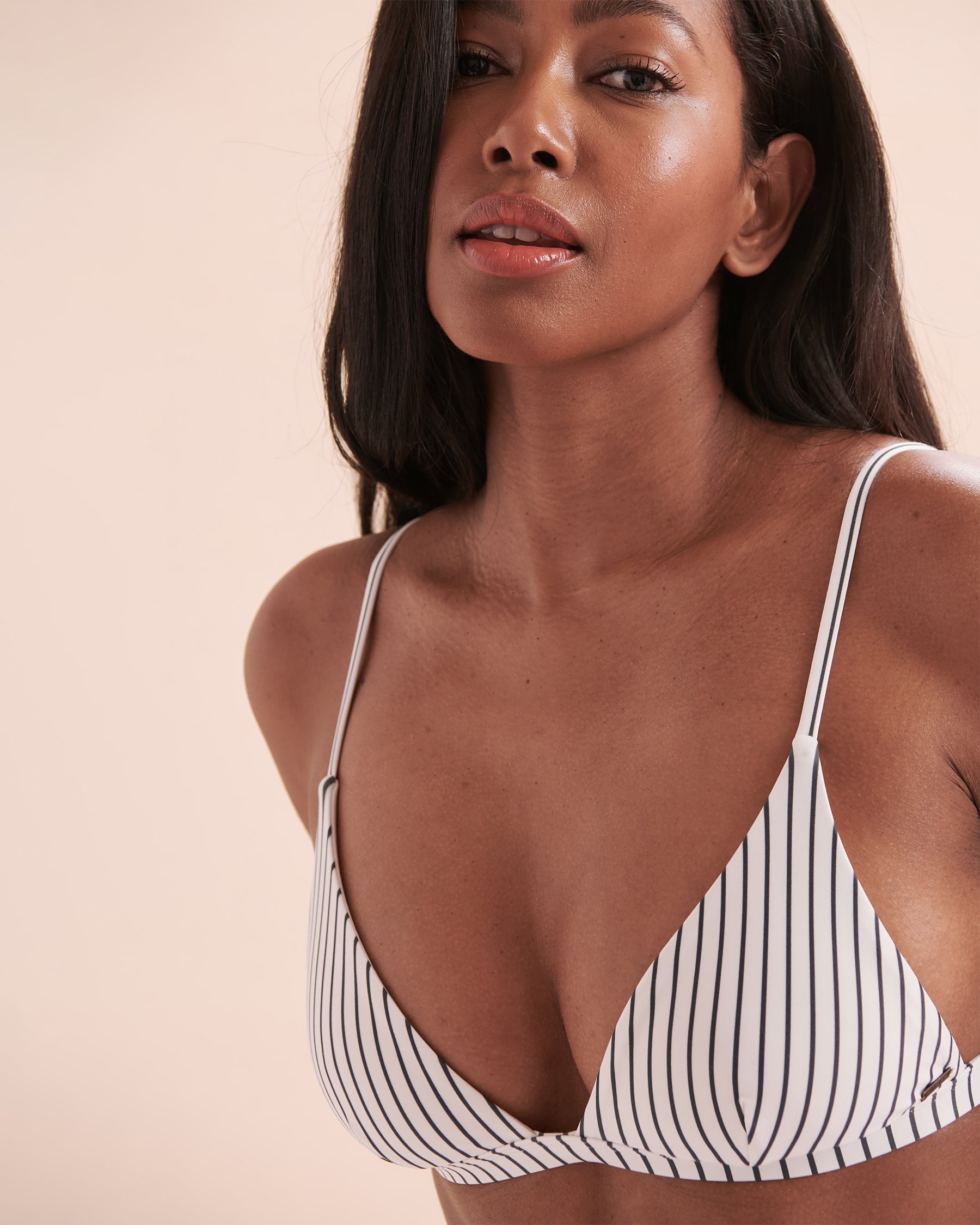 O'NEILL Saltwater Seaside Triangle Bikini Top Vanilla SP4474019T - View3