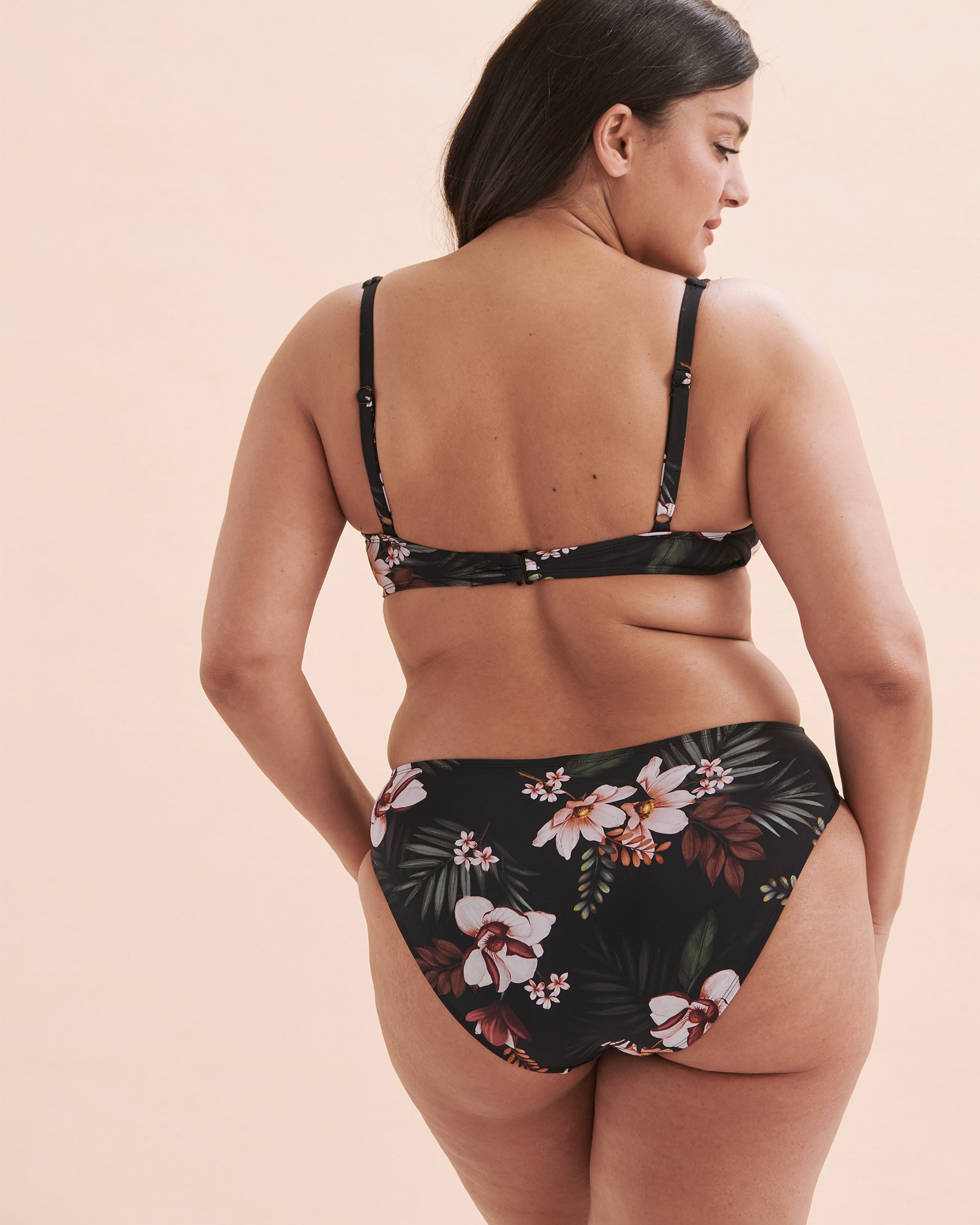 SKYE Haut de bikini bralette Carolyne Summer Joy Floral noir SK769171 - View2