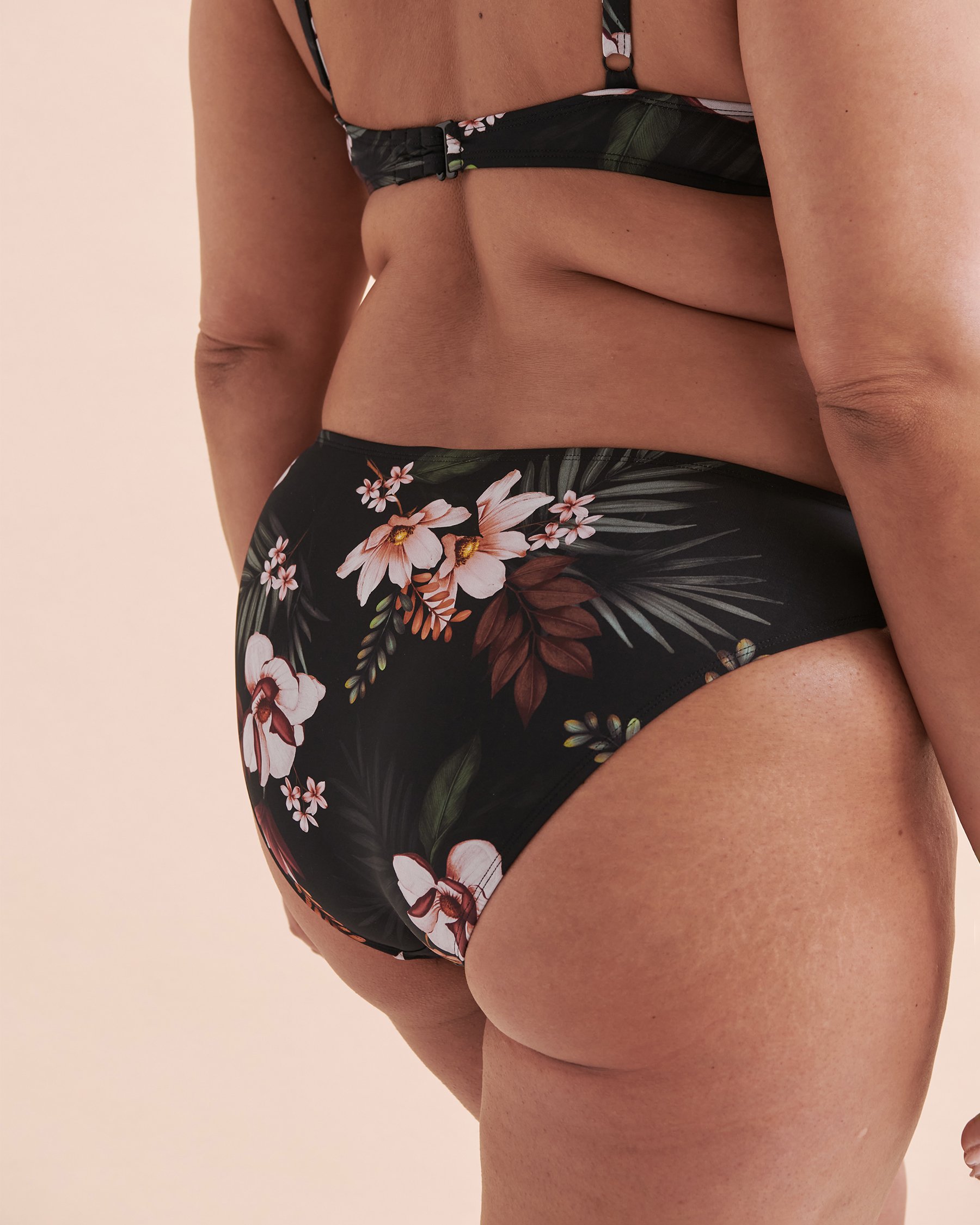 SKYE Bas de bikini taille mi-haute Summer Joy Floral noir SK769138 - View7