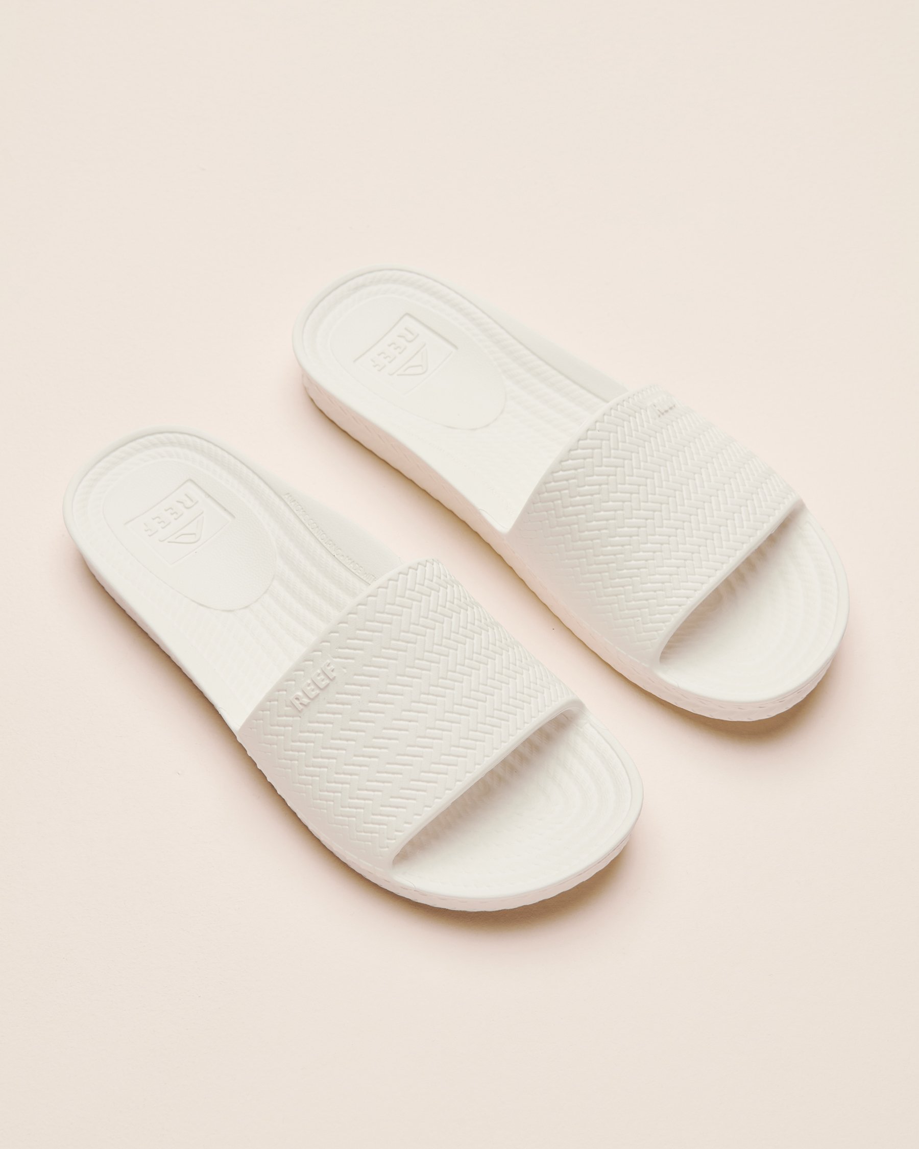 REEF Water Scout Slide Sandals White CJ0156 - View1