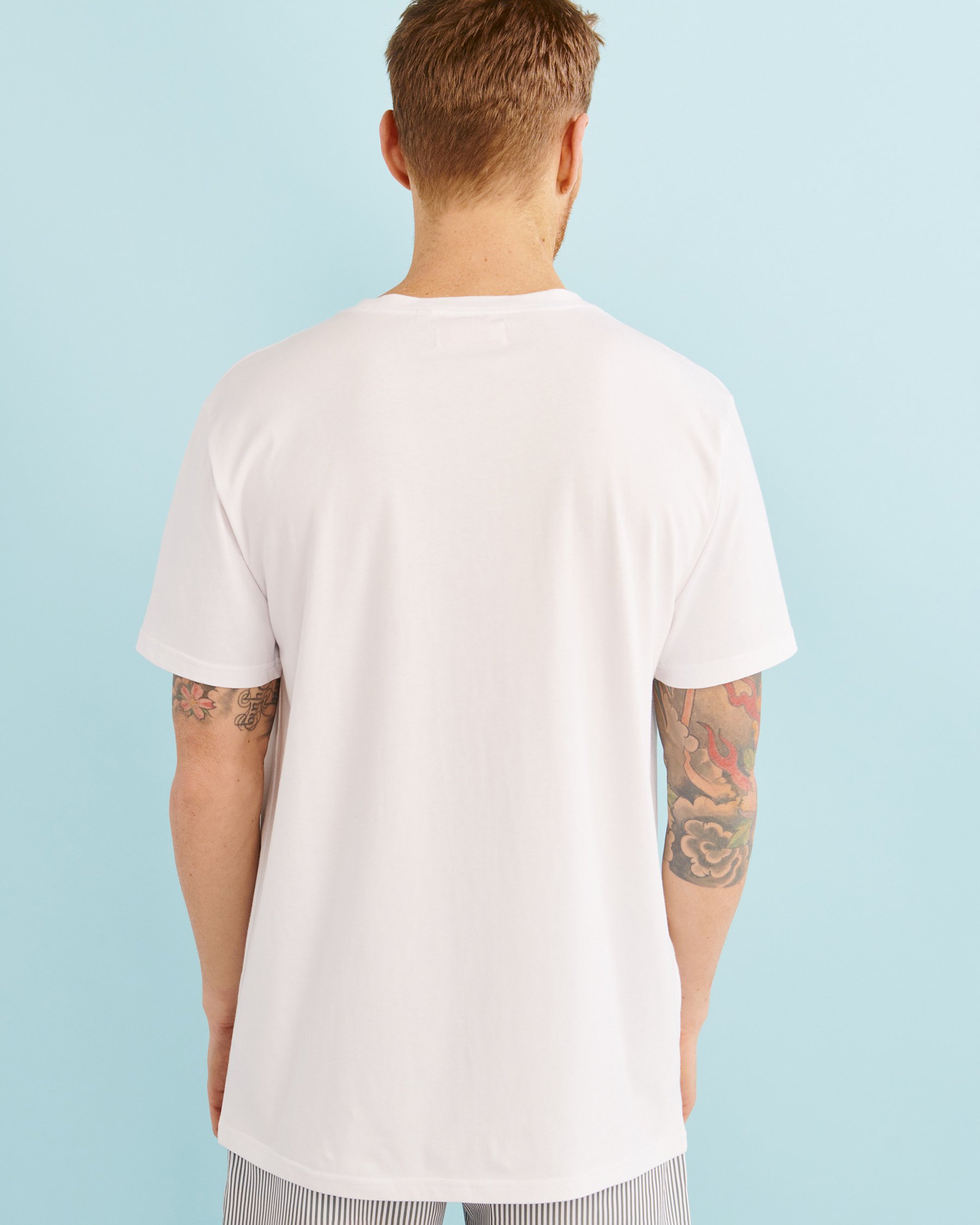 HAMABE Classic T-shirt White 04100002 - View2