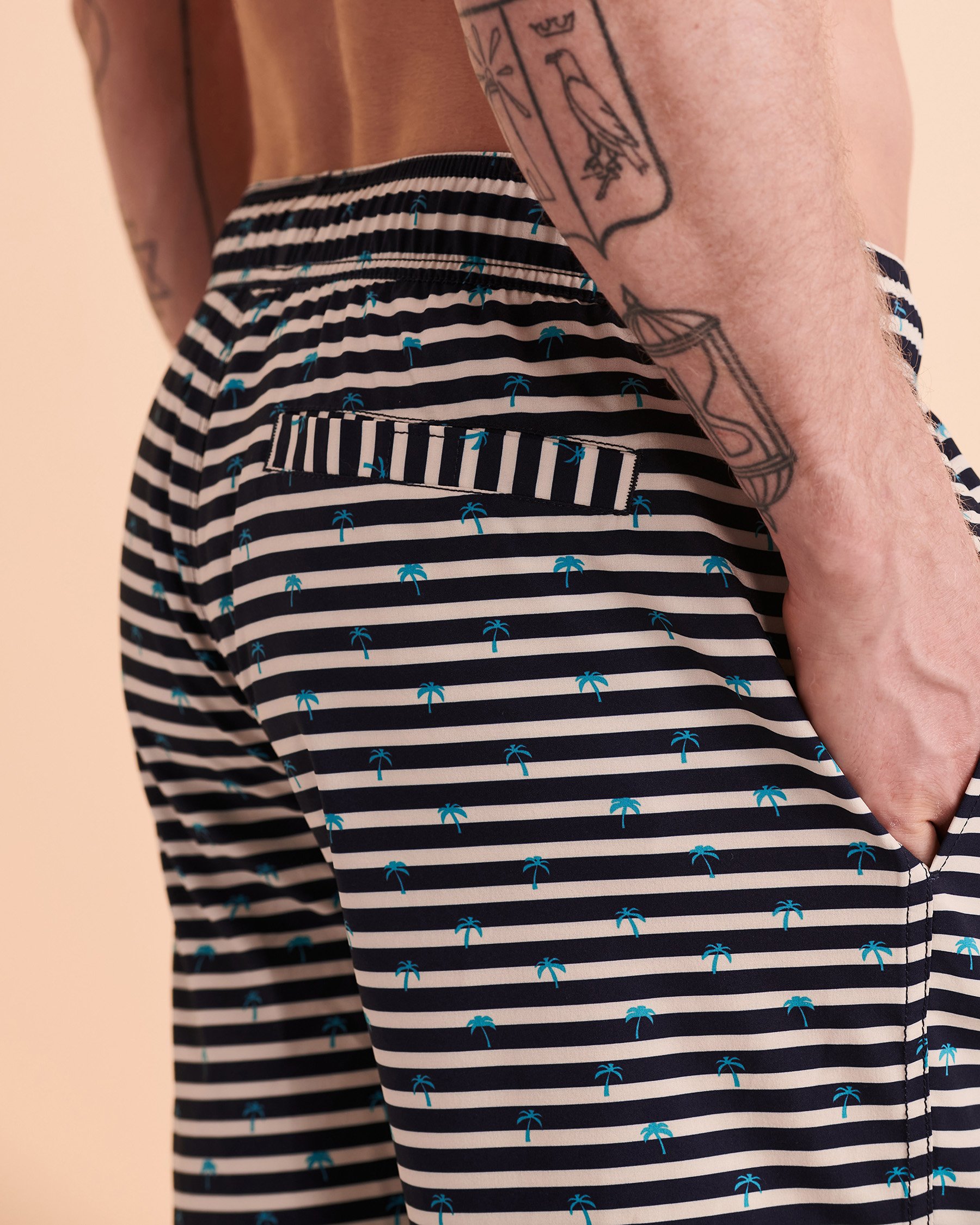 BLEND STRIPES Volley Swimsuit Stripes 20713635BV - View2