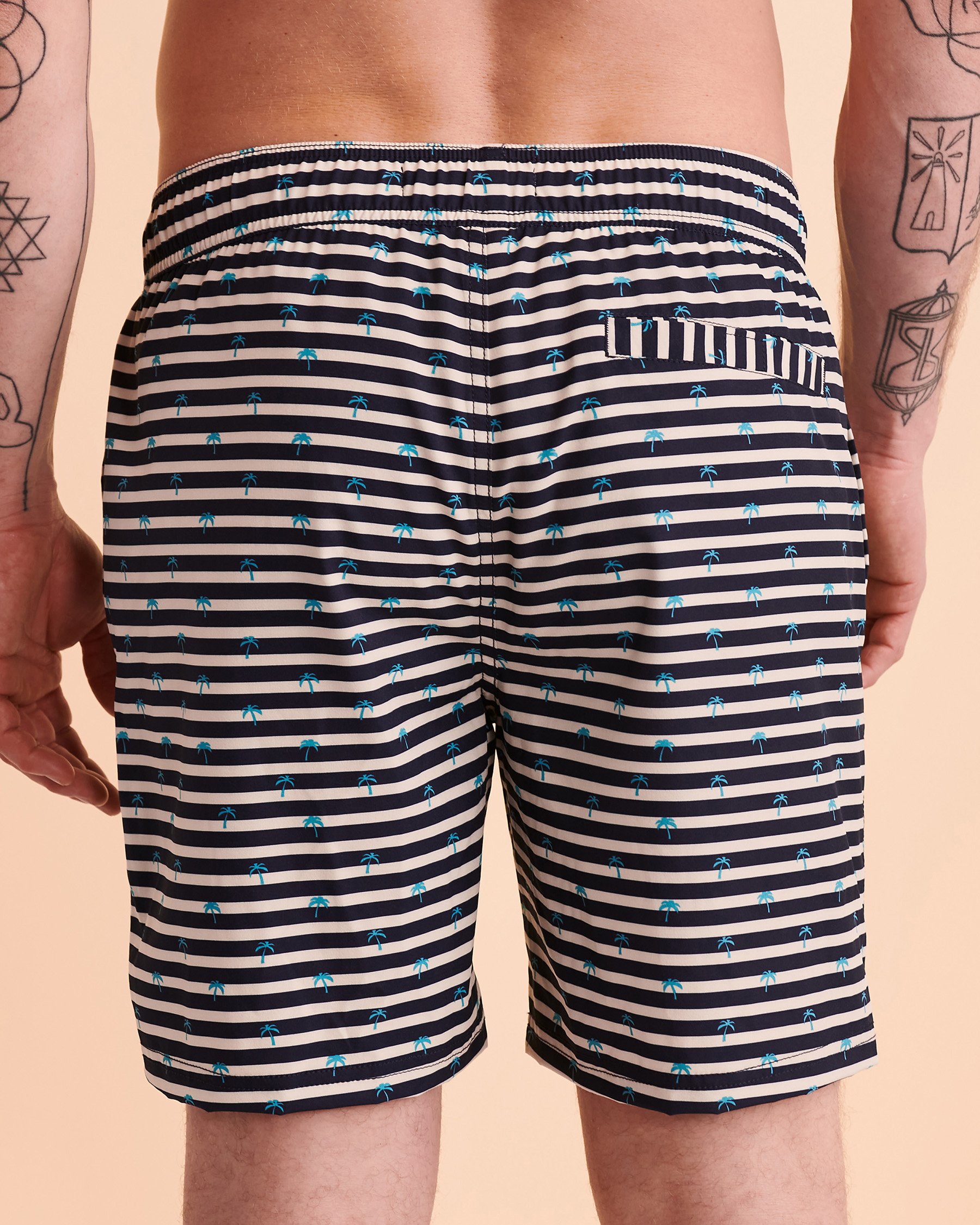 BLEND STRIPES Volley Swimsuit Stripes 20713635BV - View3