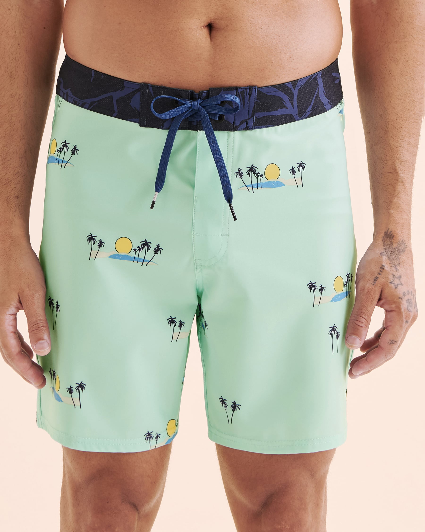 RIP CURL Maillot boardshort AOTS Mirage Cody Welsh Bleu Aqua 0BKMBO - Voir1