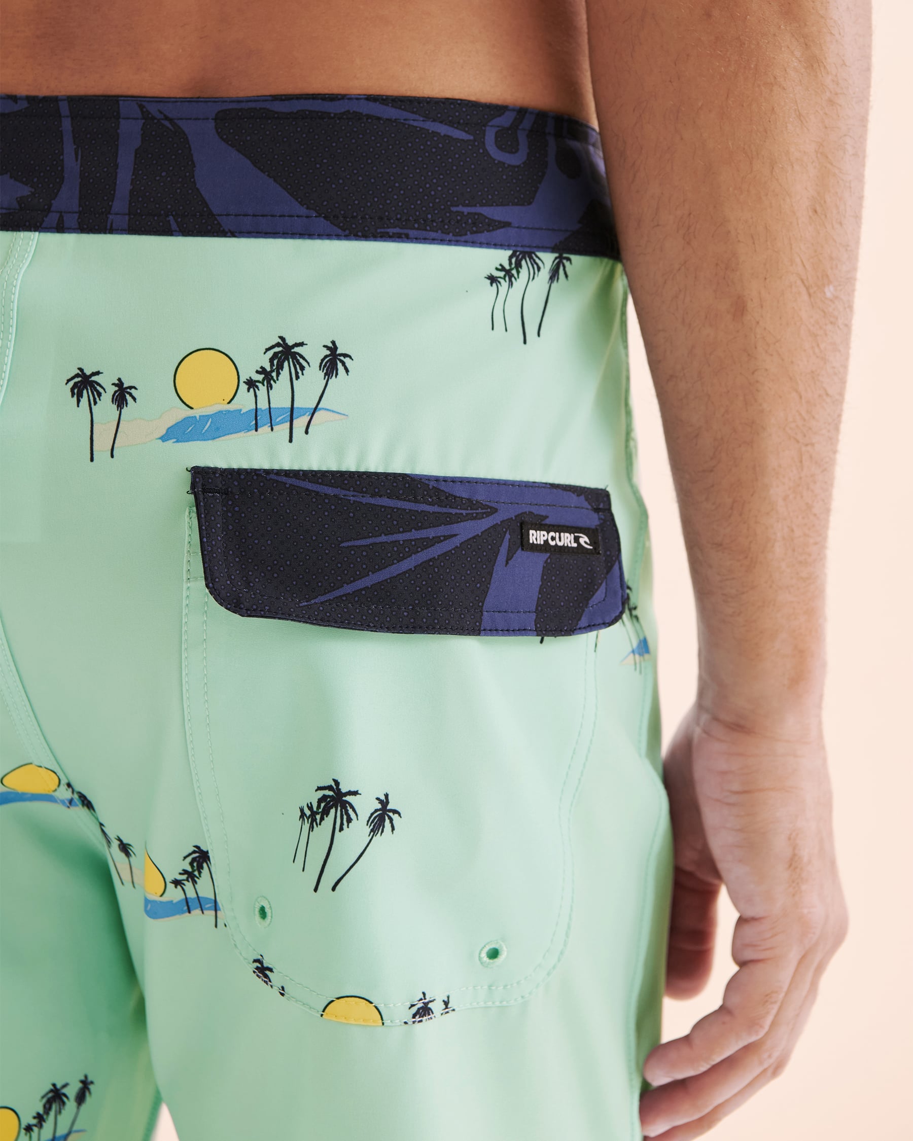 RIP CURL Maillot boardshort AOTS Mirage Cody Welsh Bleu Aqua 0BKMBO - Voir3