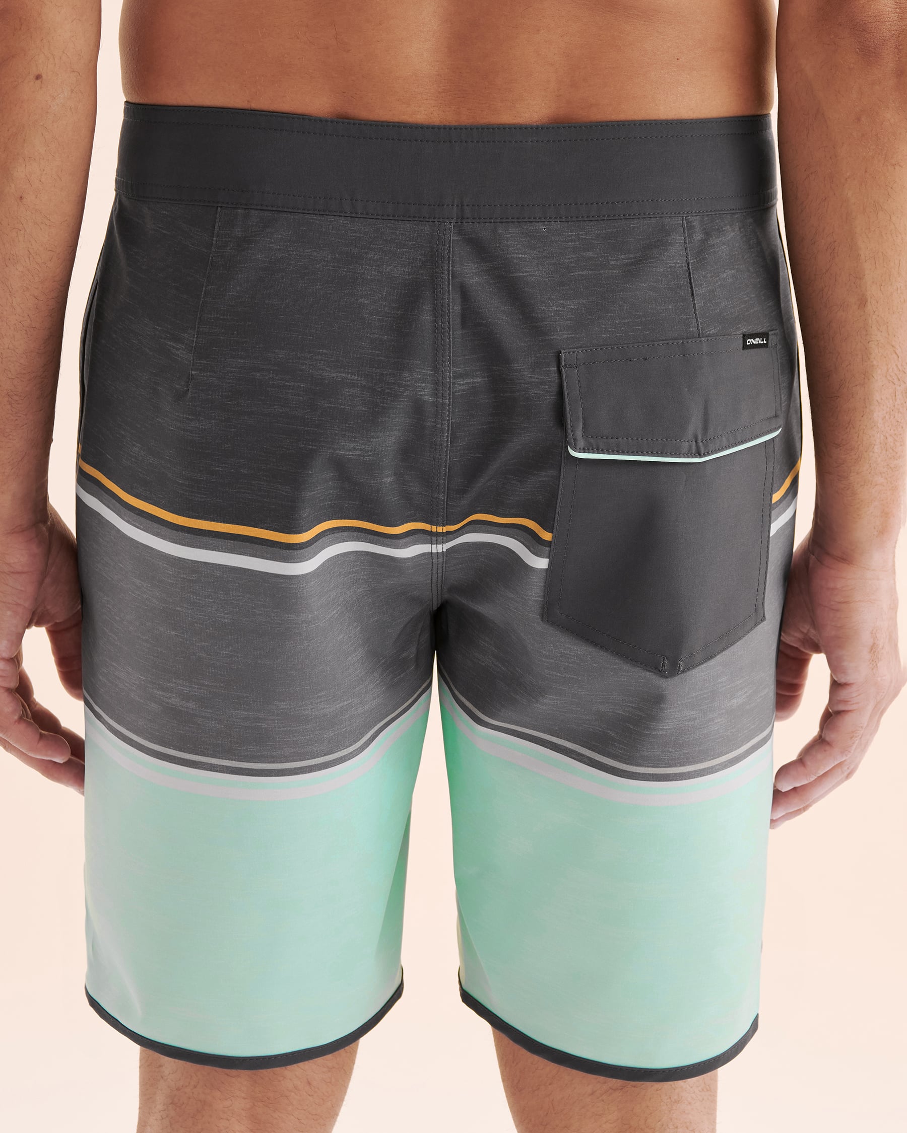 O'NEILL Maillot boardshort Lennox Scallop 19'' Gris Graphite SP5106011 - Voir6