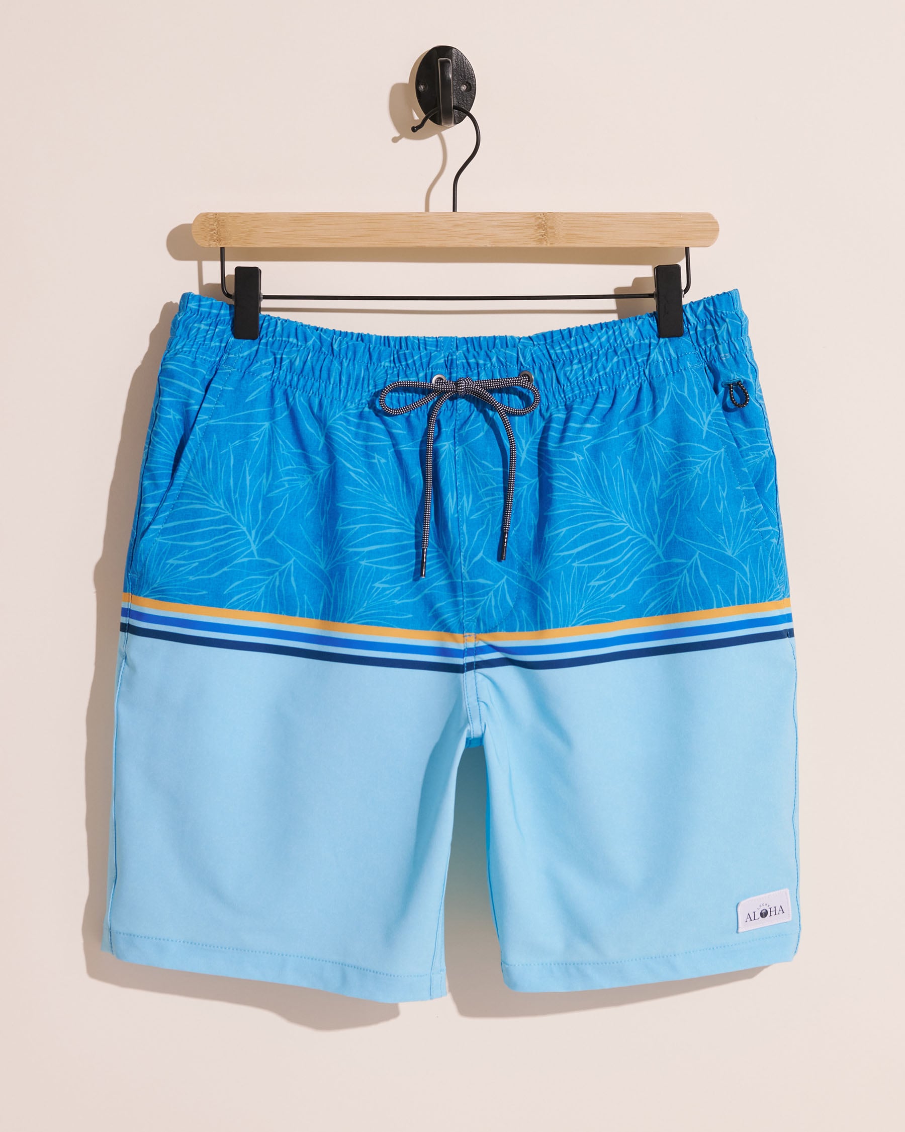 LUCKY ALOHA Maillot volley avec filet Peak Bleu PEK1477 - Voir1