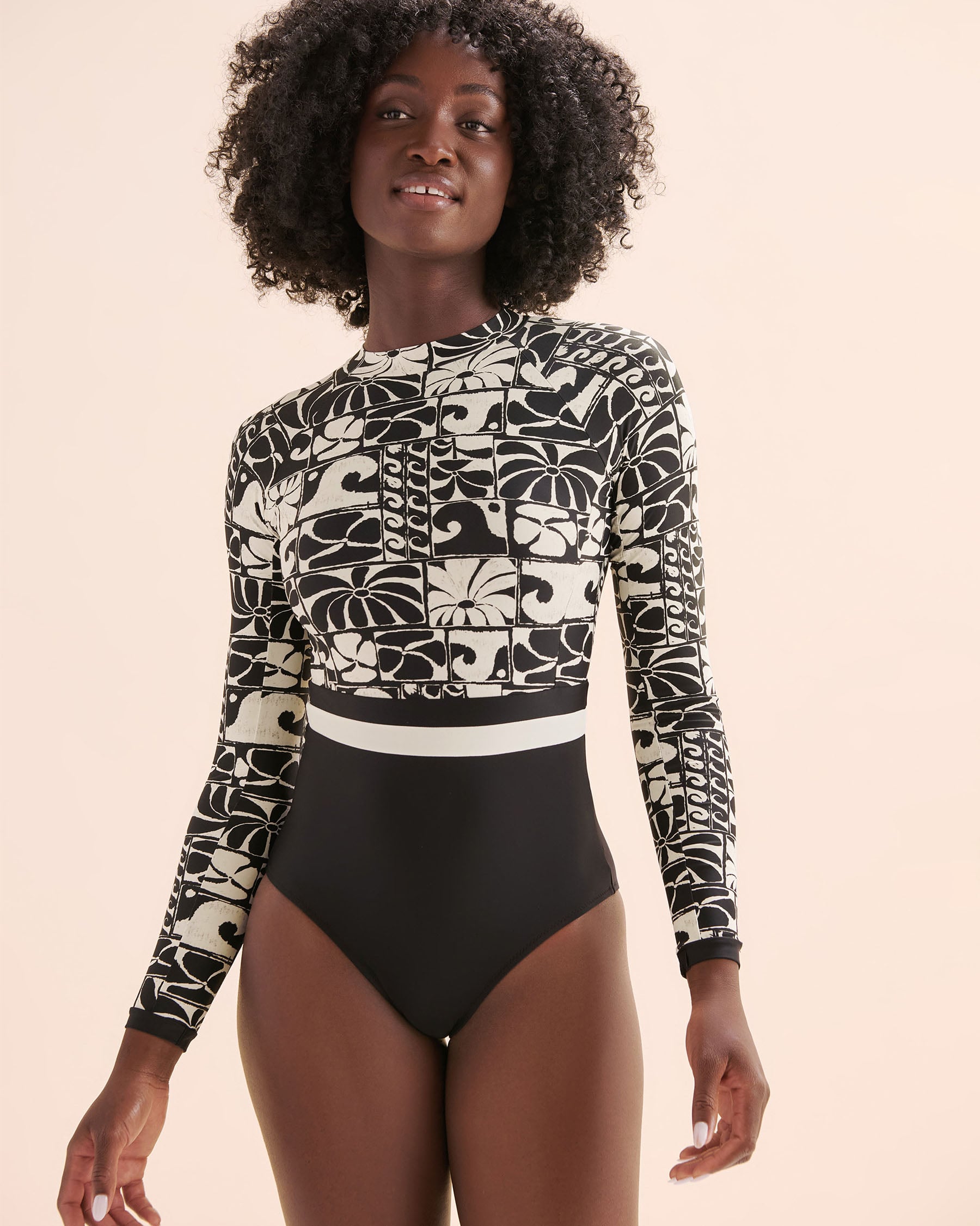 RIP CURL Maillot de bain une-pièce UPF AOTS-TY Williams Noir 190WRV - Voir1