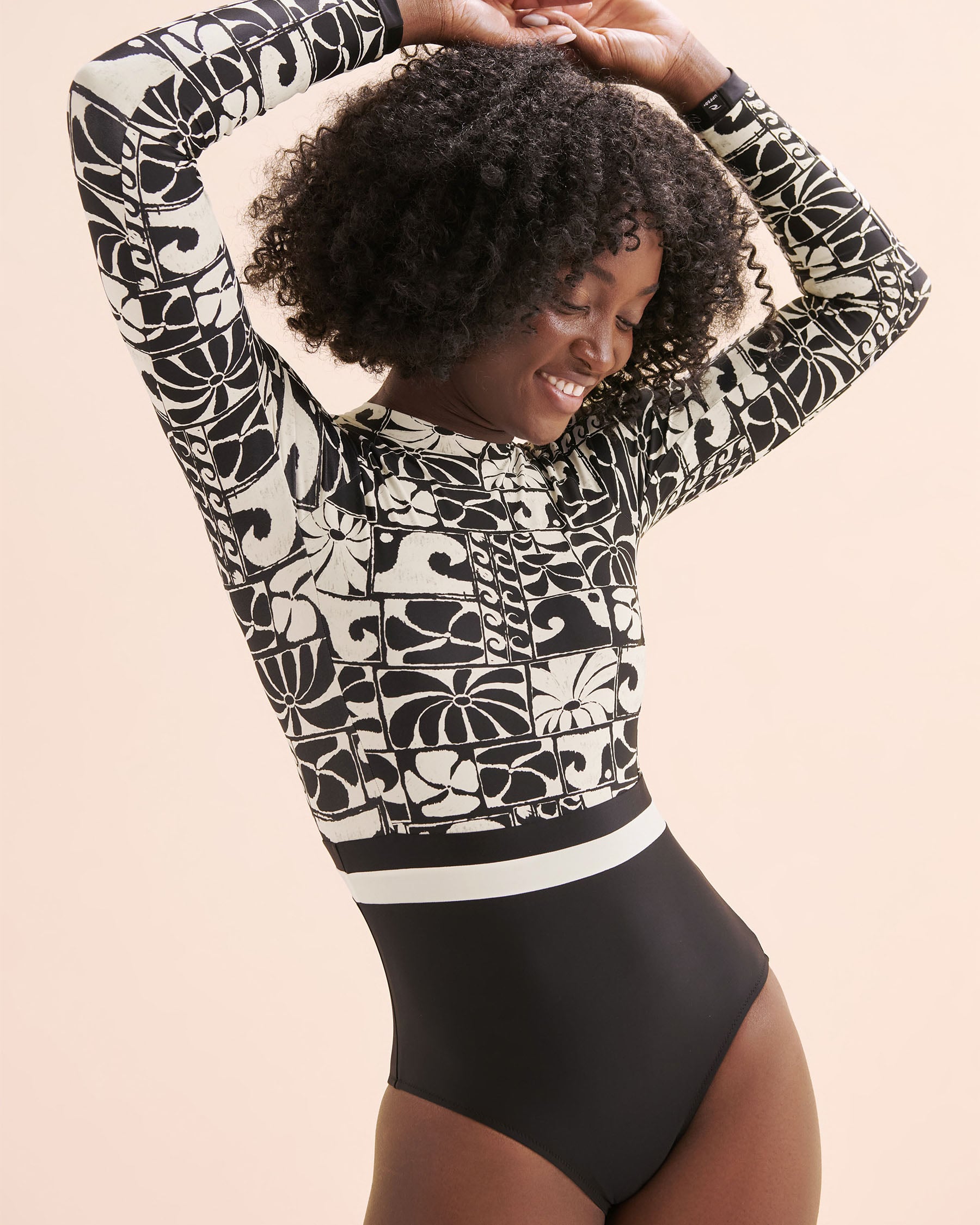RIP CURL Maillot de bain une-pièce UPF AOTS-TY Williams Noir 190WRV - Voir5