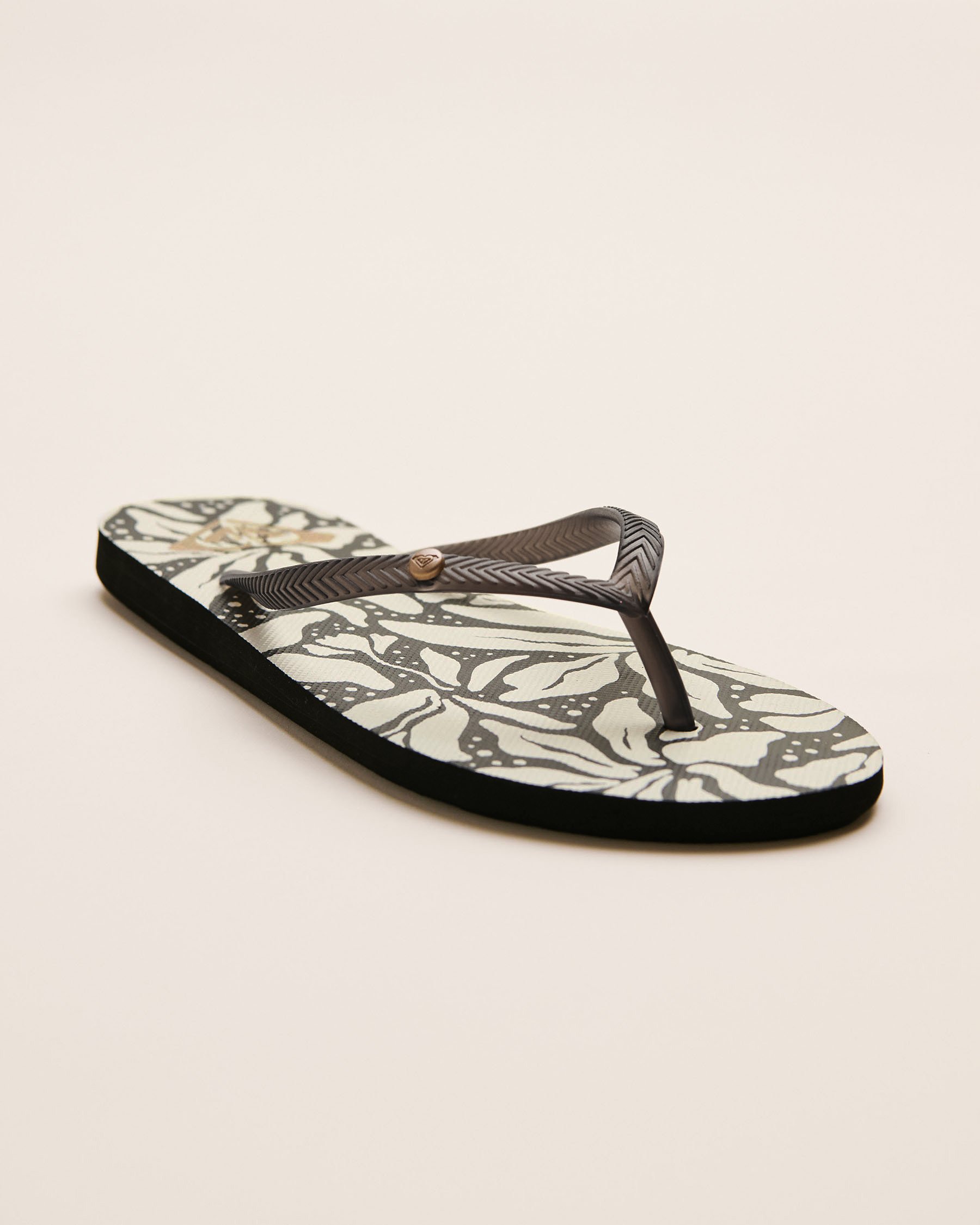 ROXY Sandales à imprimé Bermudes Noir 14039201 - Voir4