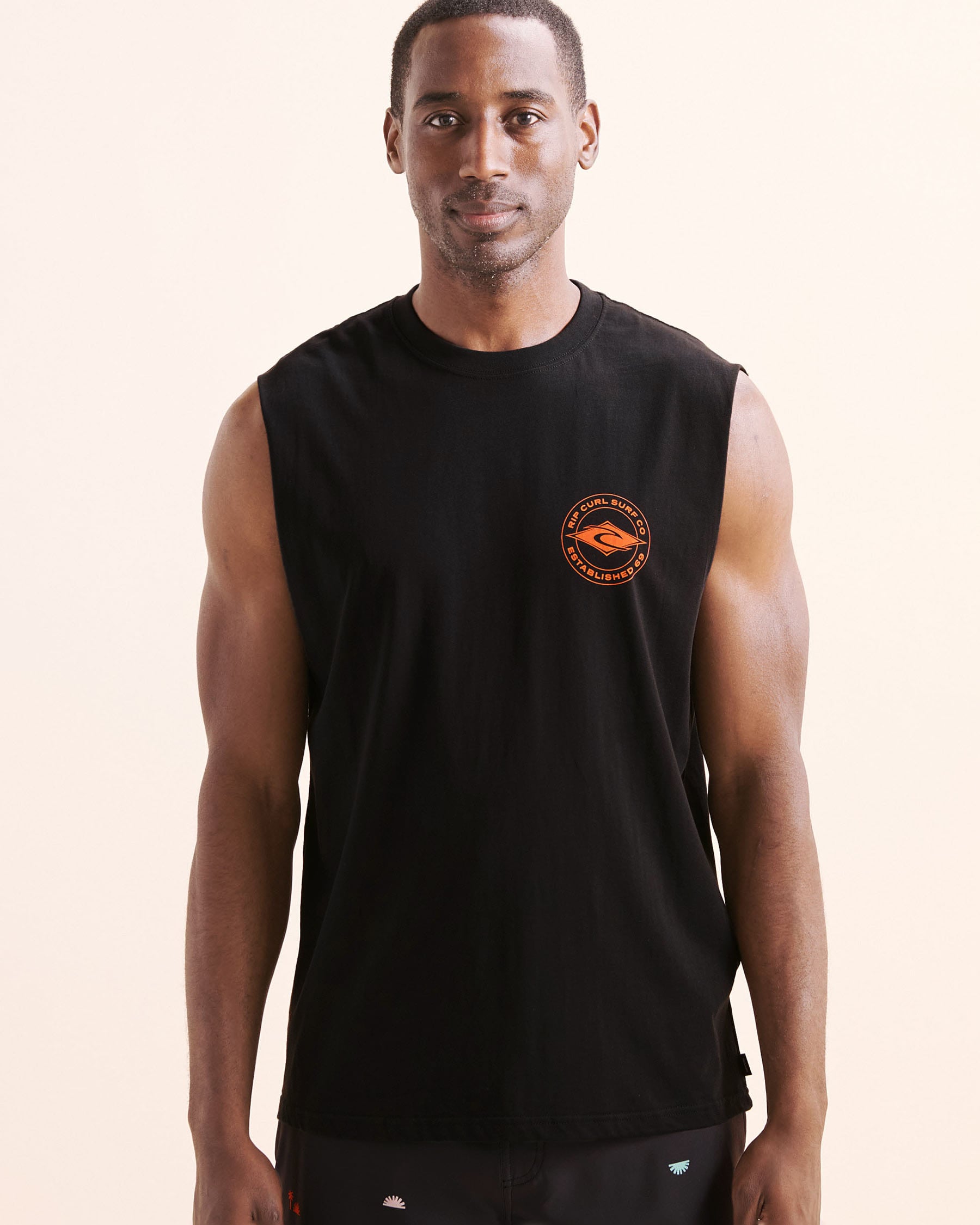 RIP CURL Camisole Staple Muscle Noir 0VAMTE - Voir1