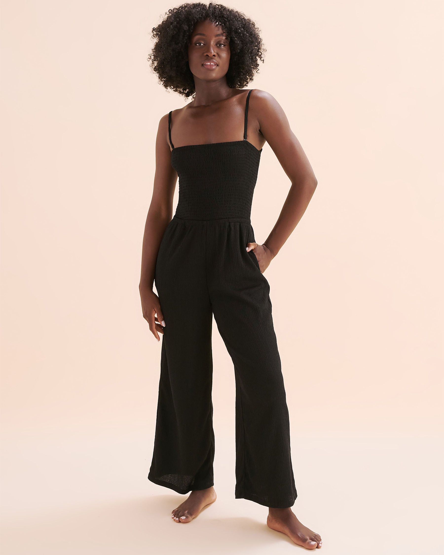 OFF THE BEACH Combinaison texturée Noir 02300168 - Voir1