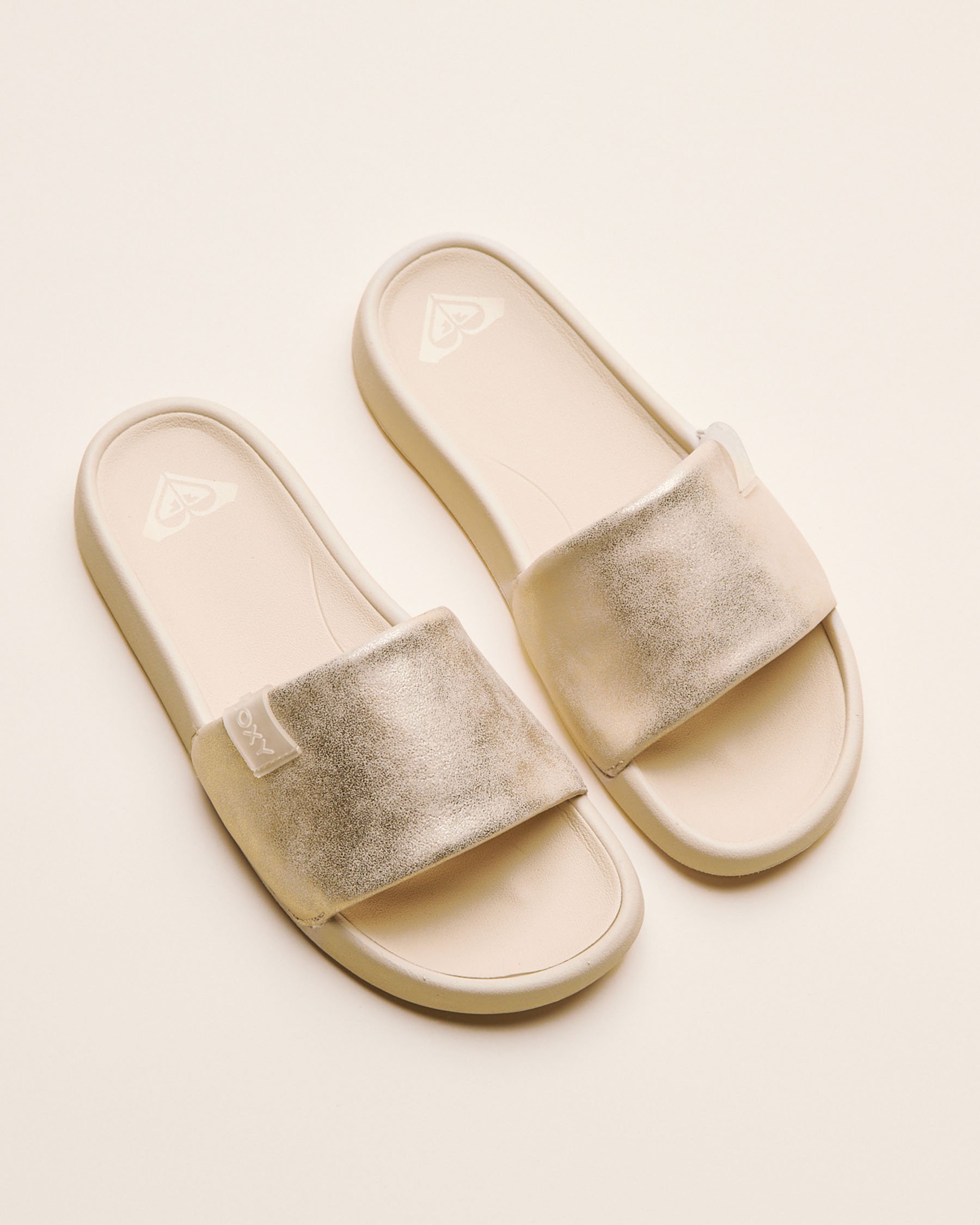 ROXY Aqua Sandals Champagne Beige 14039264 - View1