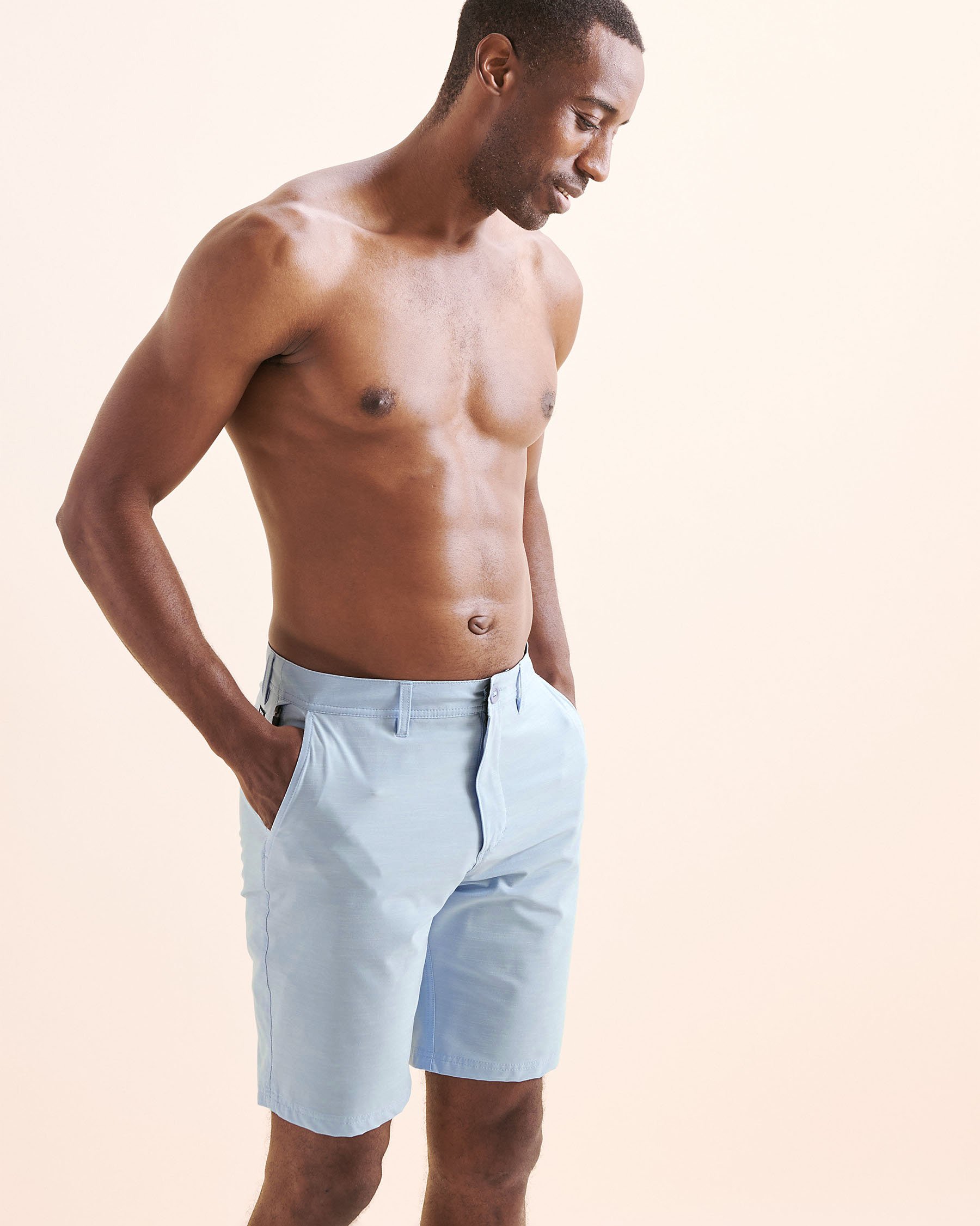 RIP CURL Boardwalk Jackson Hybrid Short Blue 030MWS - View4