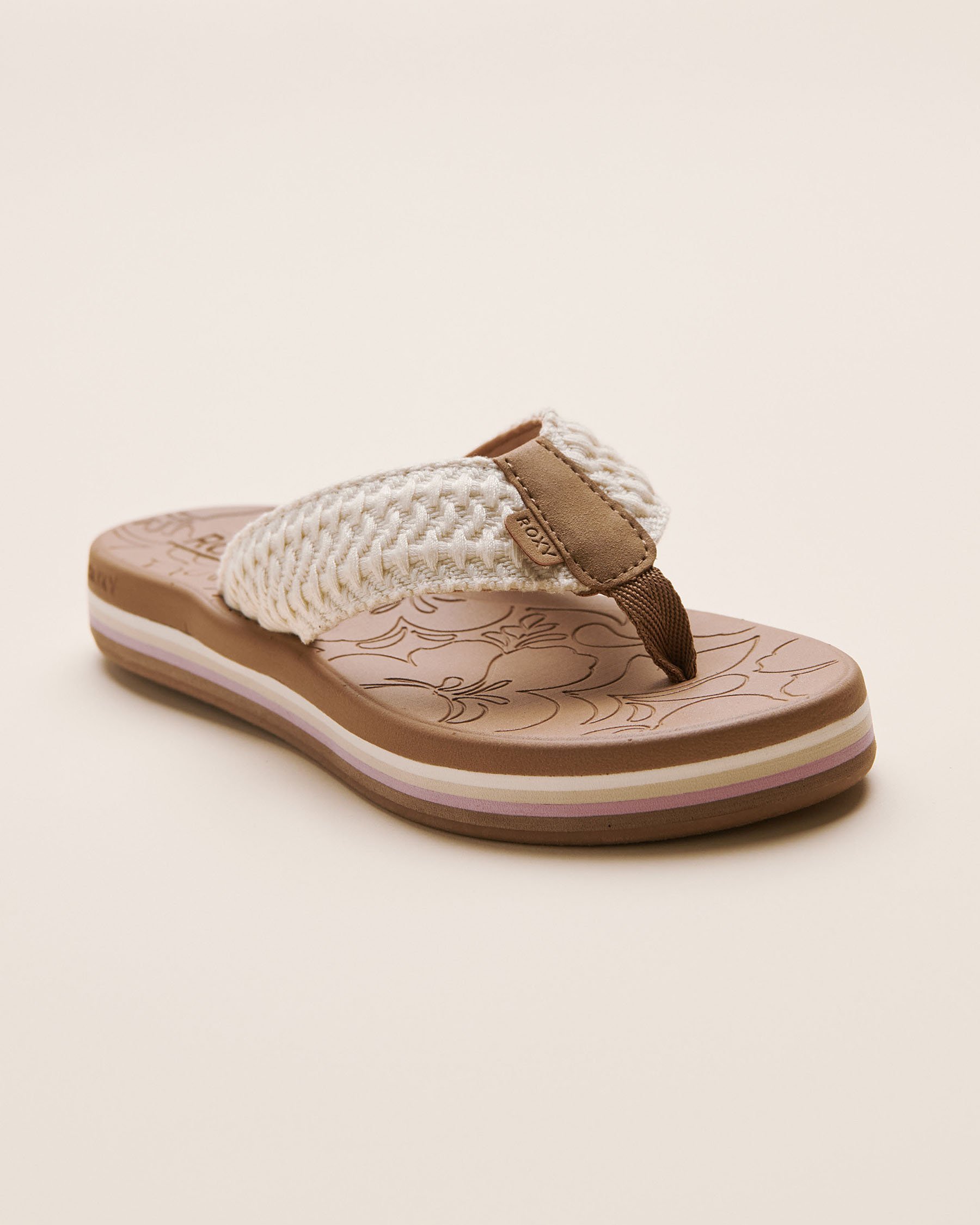 ROXY Colbee Hi Slide Sandals Cream White 14039289 - View5