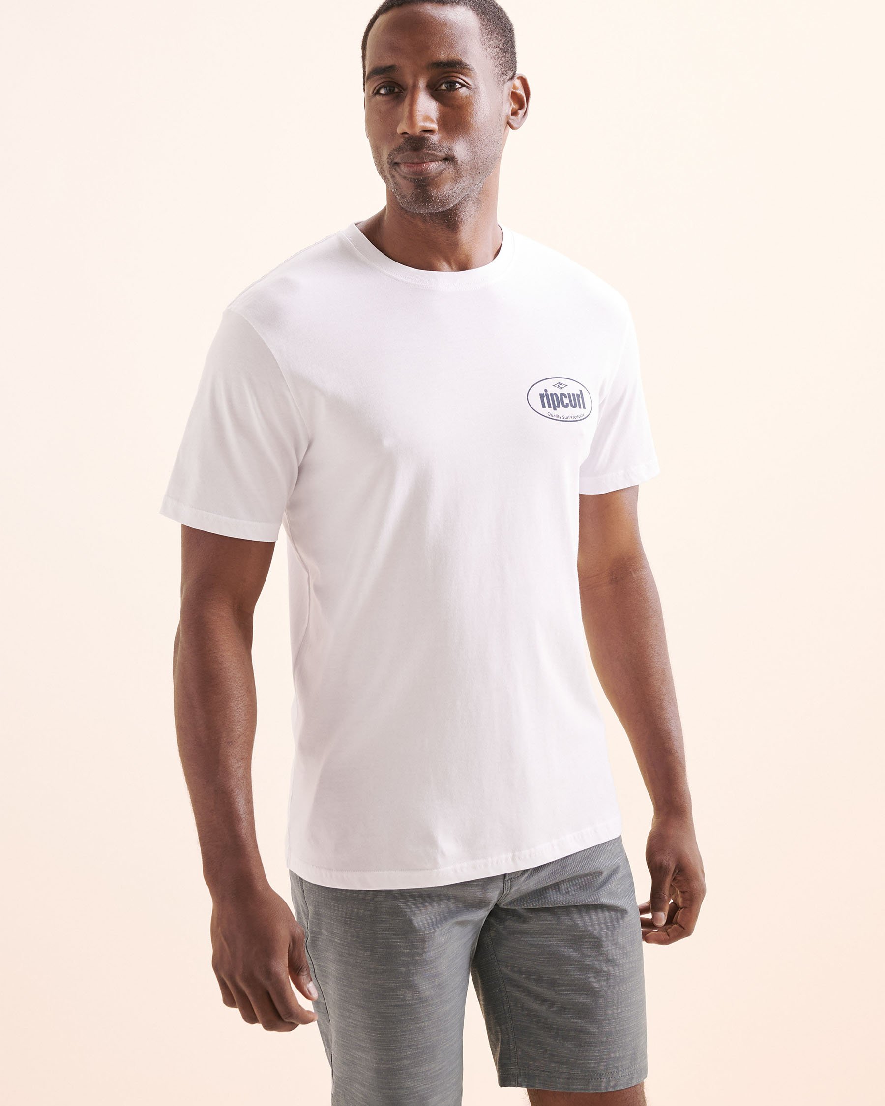 RIP CURL T-shirt Everyday Blanc 0UPMTE - Voir1