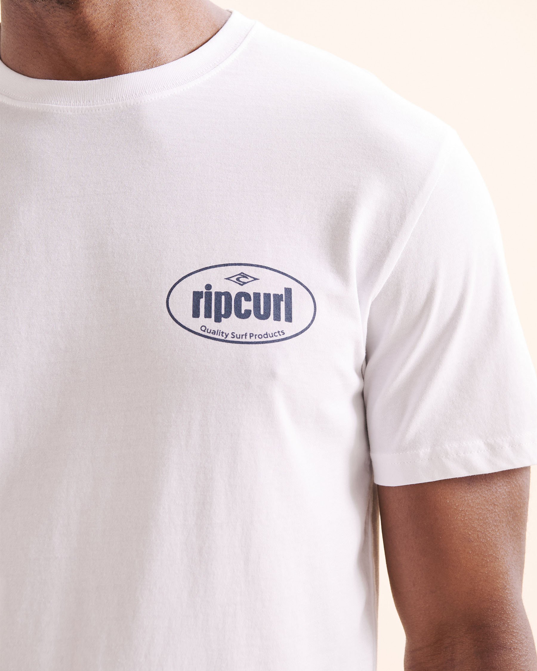 RIP CURL T-shirt Everyday Blanc 0UPMTE - Voir3