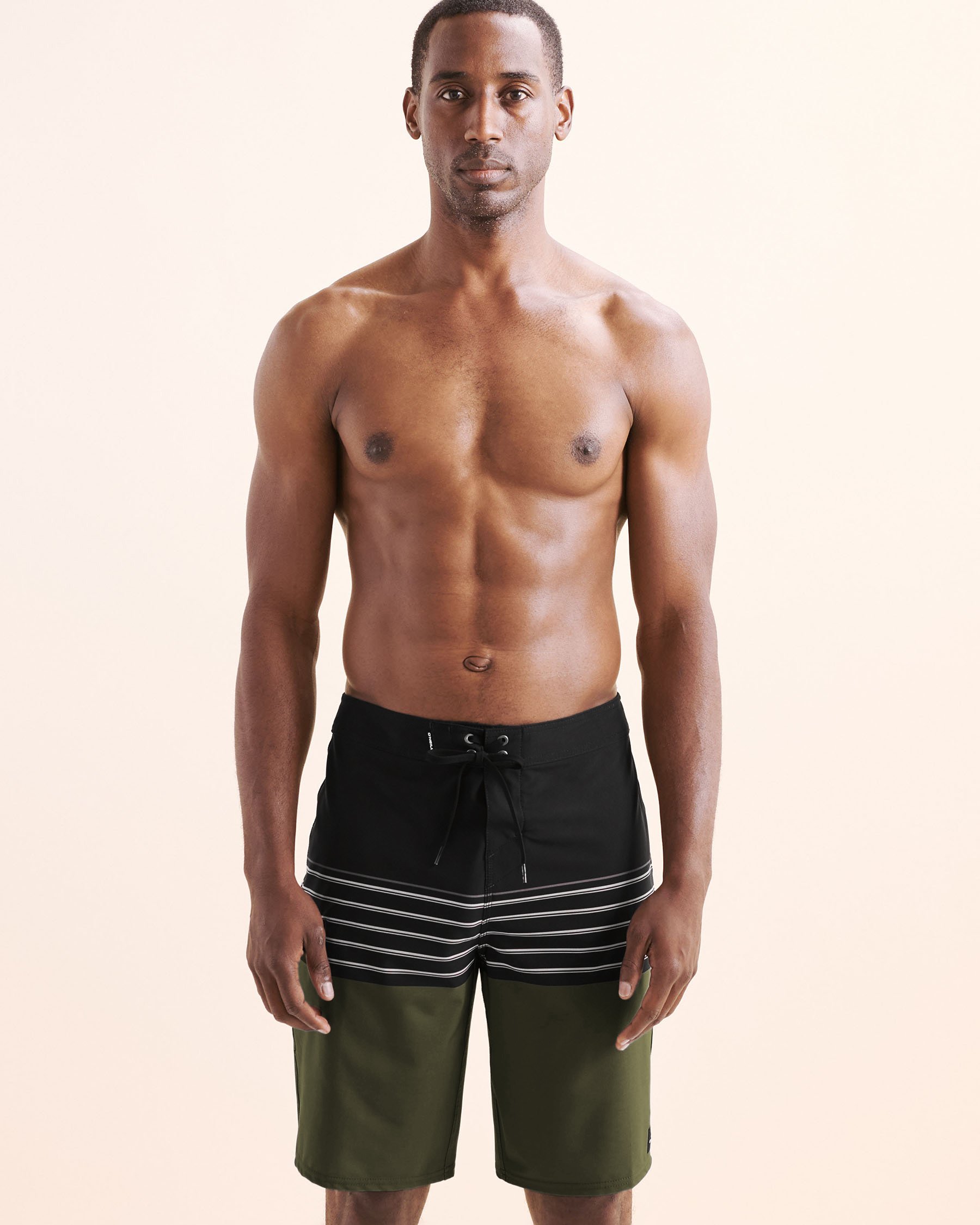 O'NEILL Maillot boardshort Hyperfreak Heat Stripe 21 Vert olive foncé SP5106007 - Voir5
