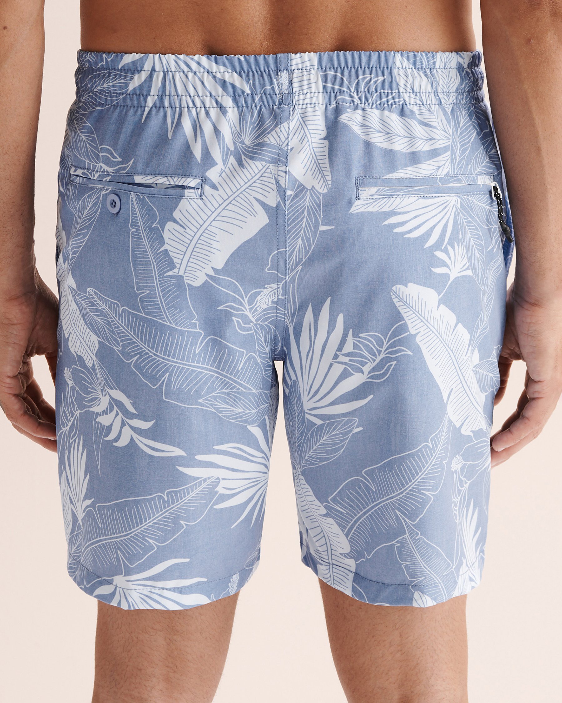 LUCKY ALOHA Maillot volley 18'' avec filet Malu Bleu pâle MAL1018 - Voir2
