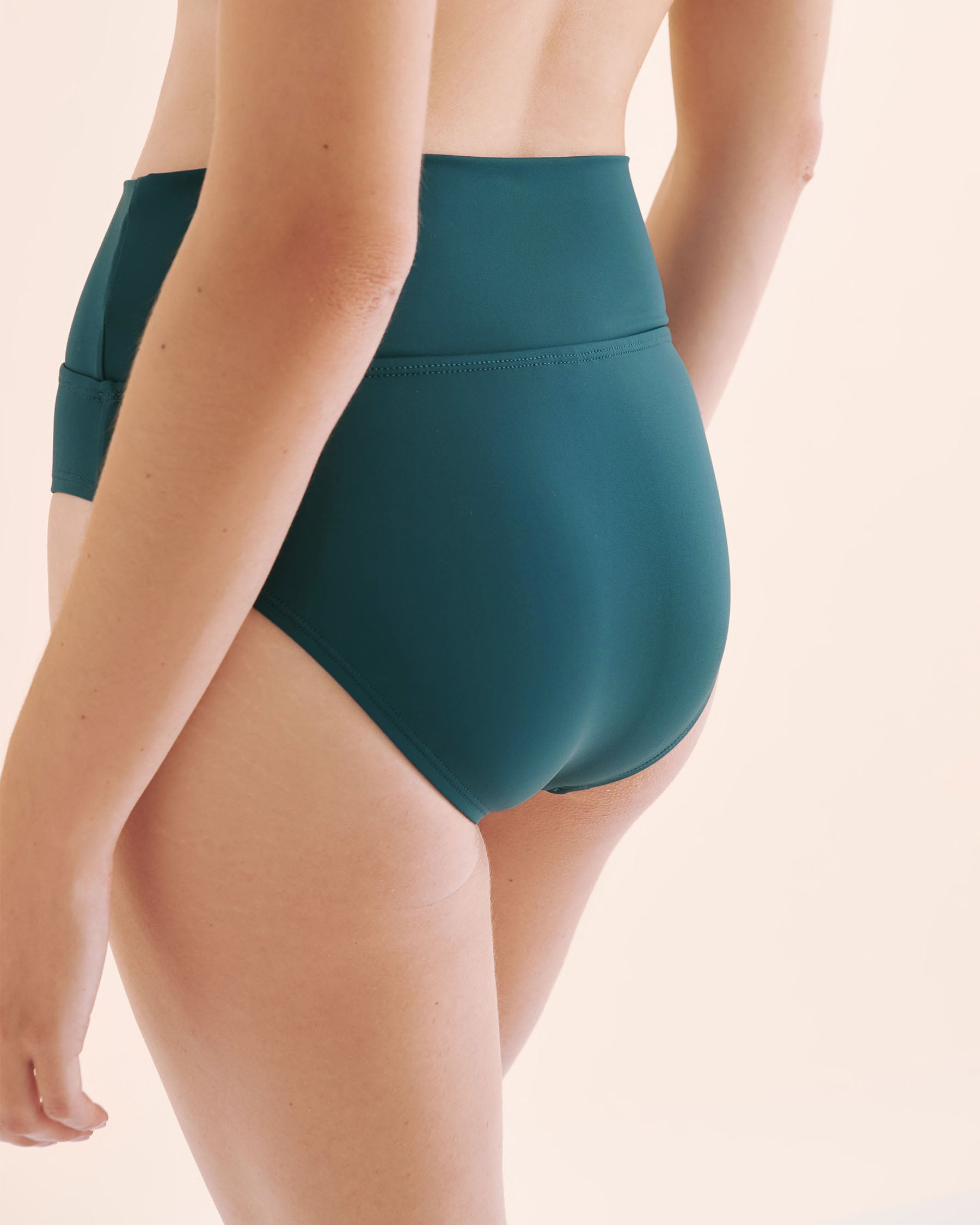 JANTZEN Solids Barbara Convertible Bikini Bottom Depths Blue JZ25011H - View4