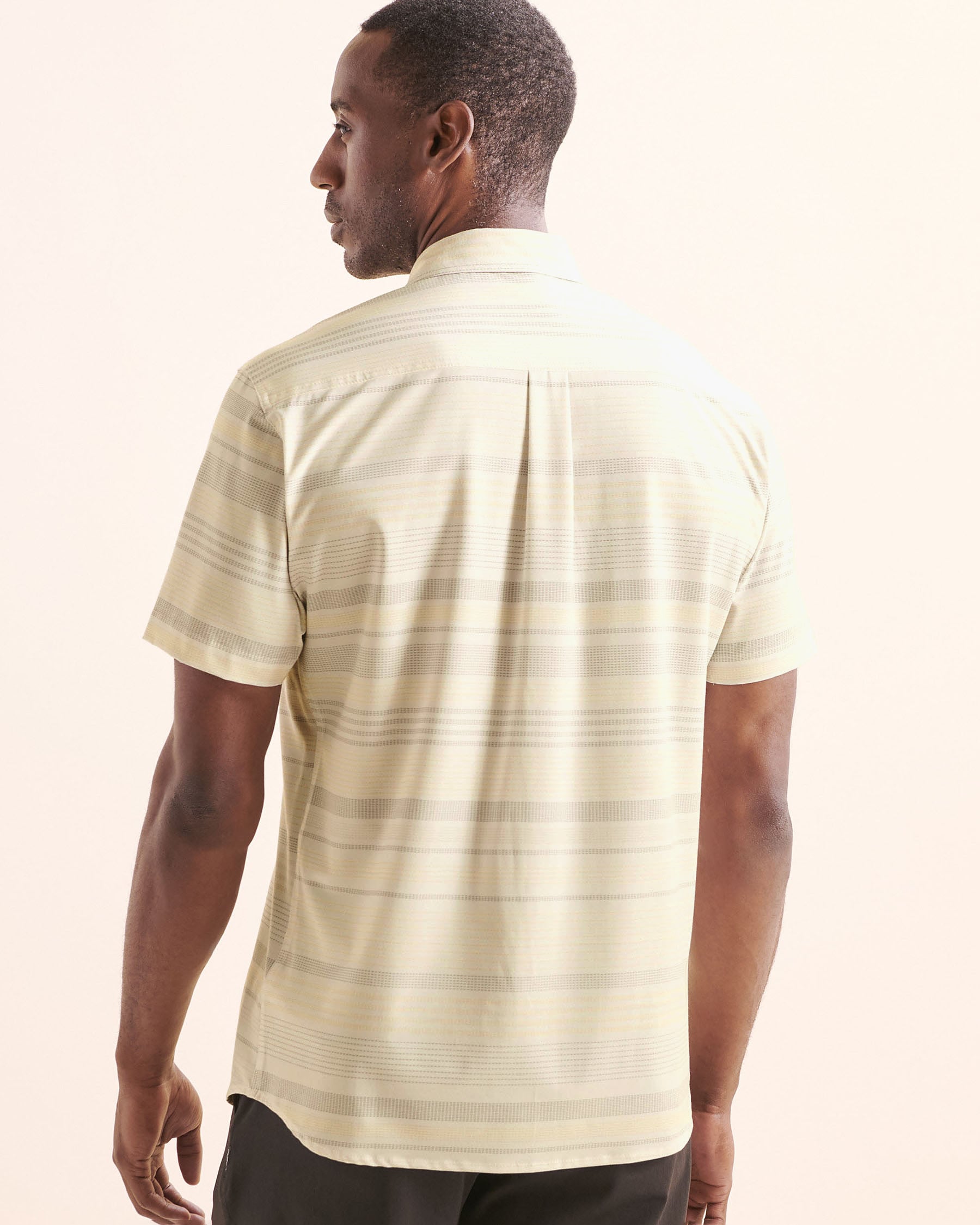 O'NEILL TRVLR UPF Traverse Stripe Standard Shirt White SP5104105 - View2