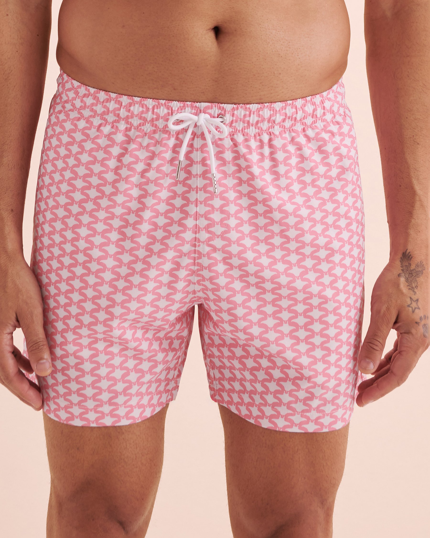 BERMIES Maillot volley Pink Mantaray Rose PINK MANTA - Voir4