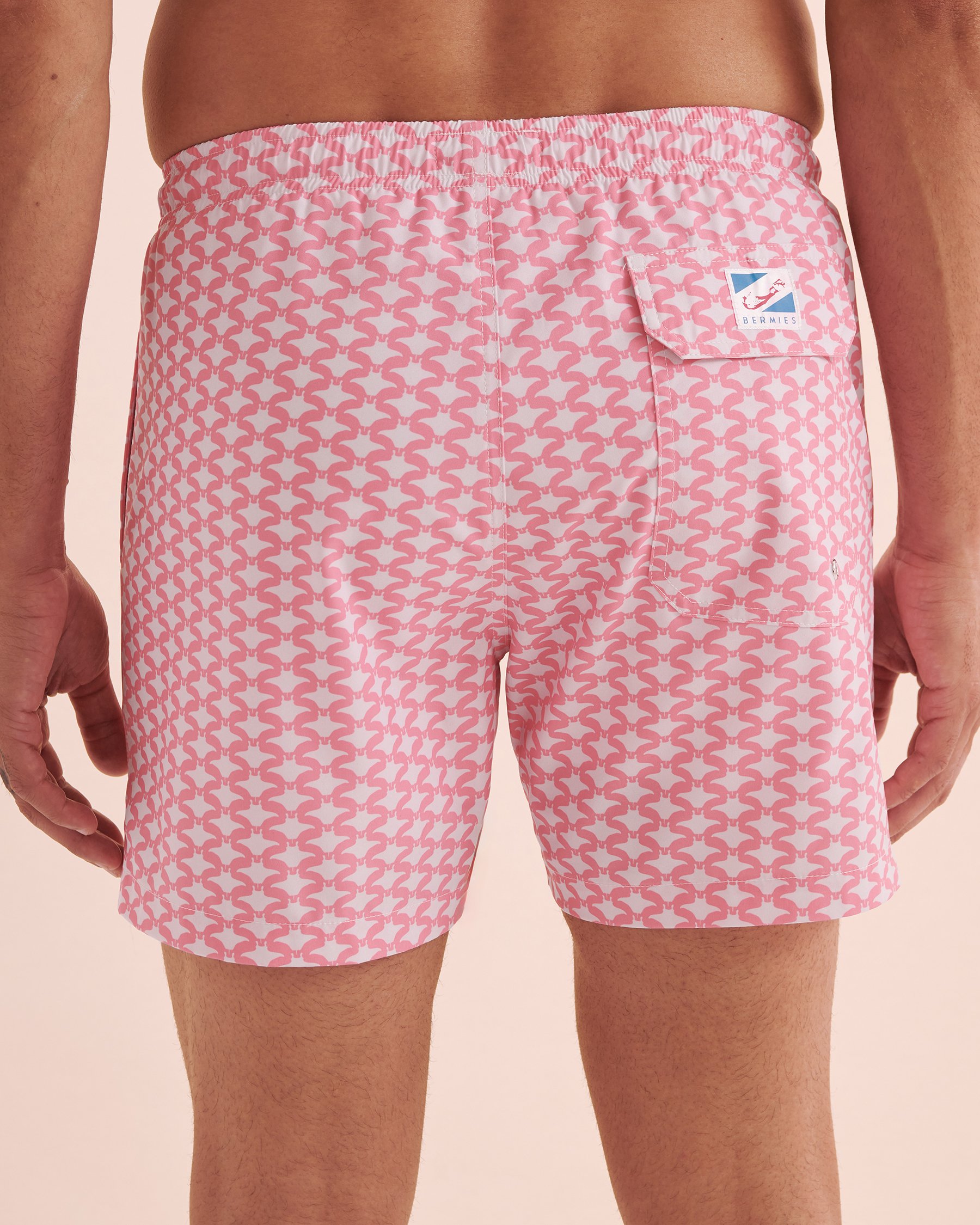 BERMIES Maillot volley Pink Mantaray Rose PINK MANTA - Voir5