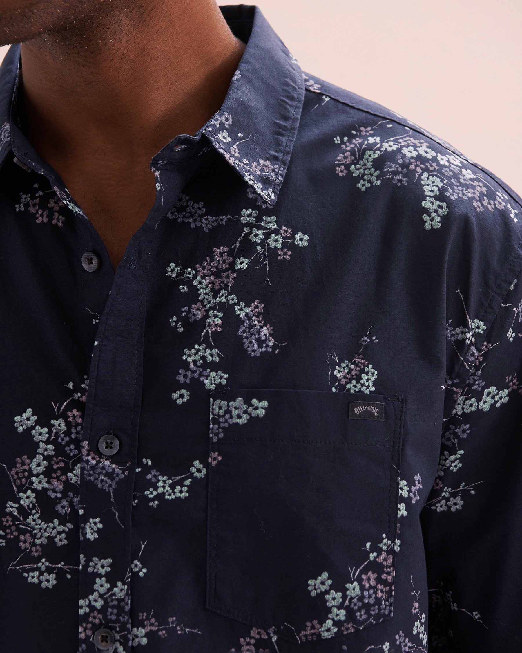 BILLABONG Chemise manches courtes Sundays Mini Bleu foncé ABYWT00232 - Voir3