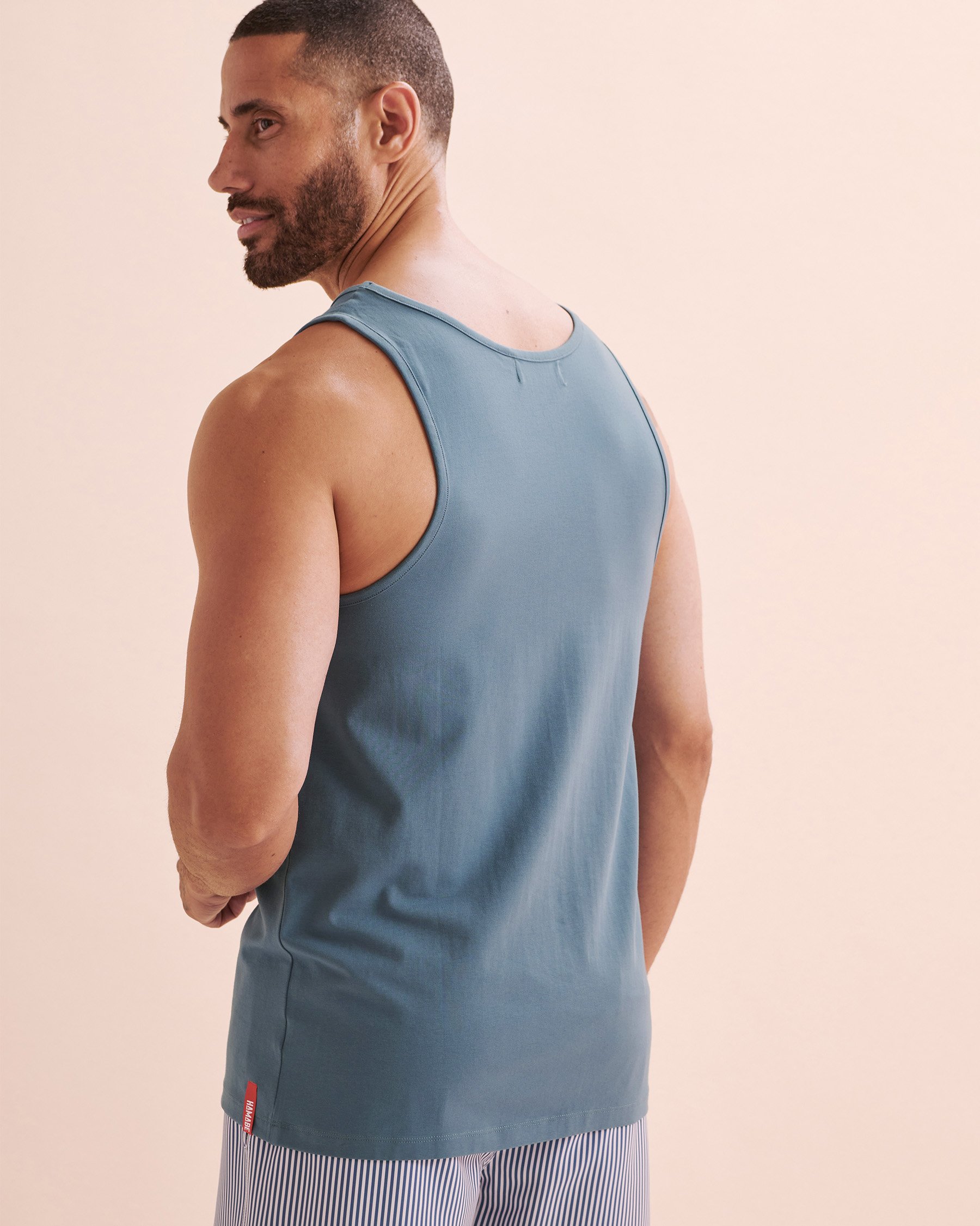HAMABE Cotton Tank Top  04100026 - View2