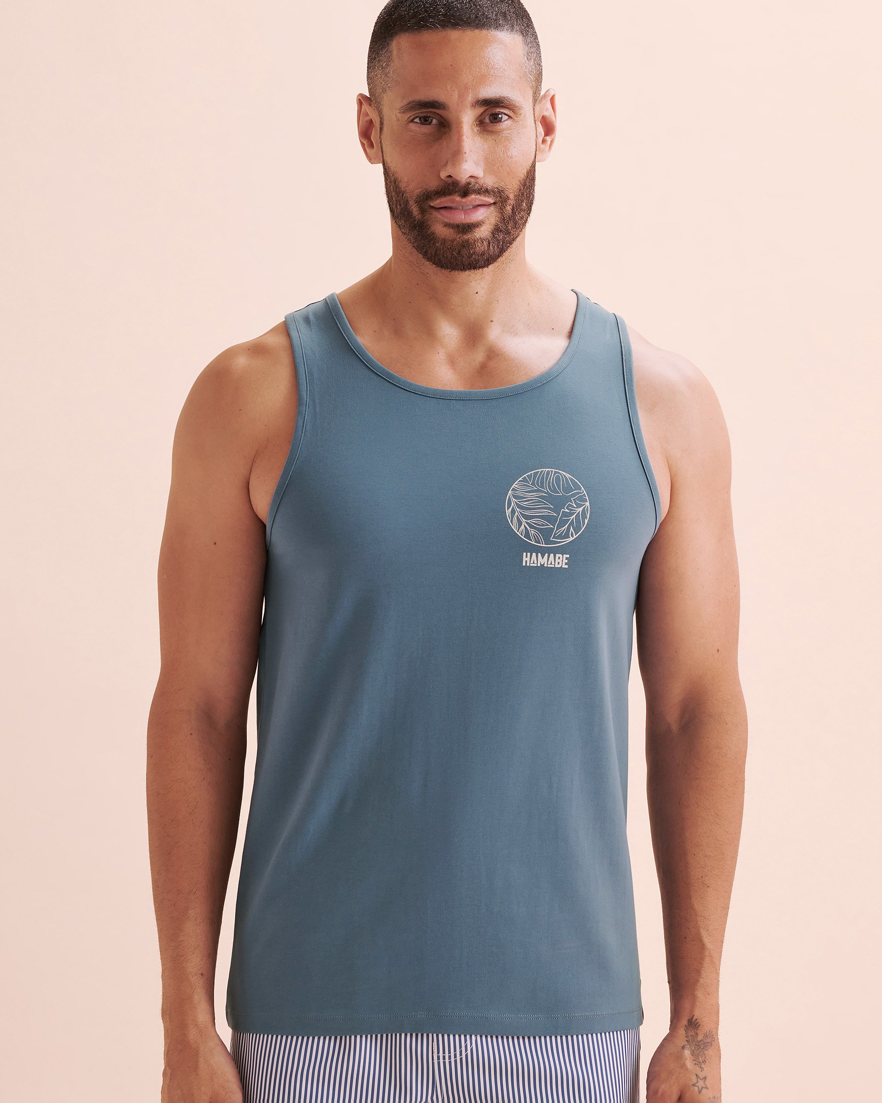 HAMABE Cotton Tank Top  04100026 - View4