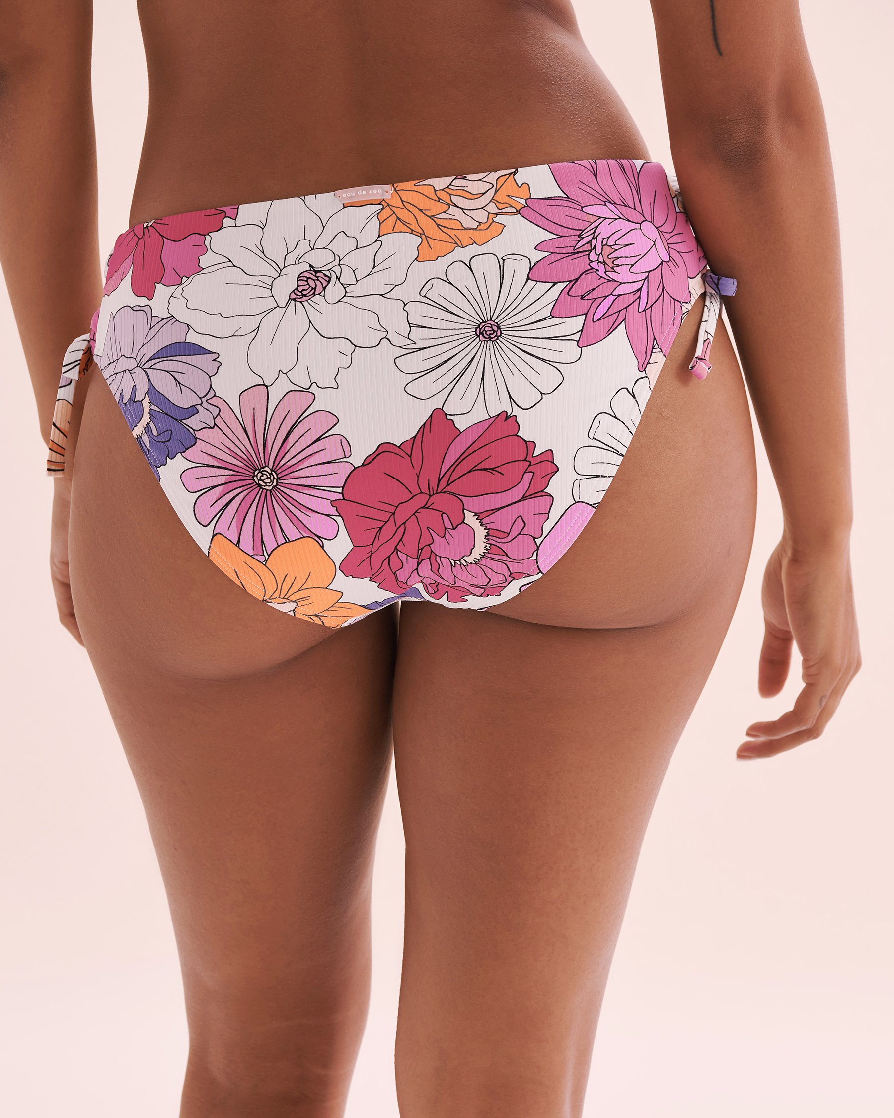 EAU DE SEA Floral Bloom Side Tie Bikini Bottom Floral Bloom 01300366 - View4