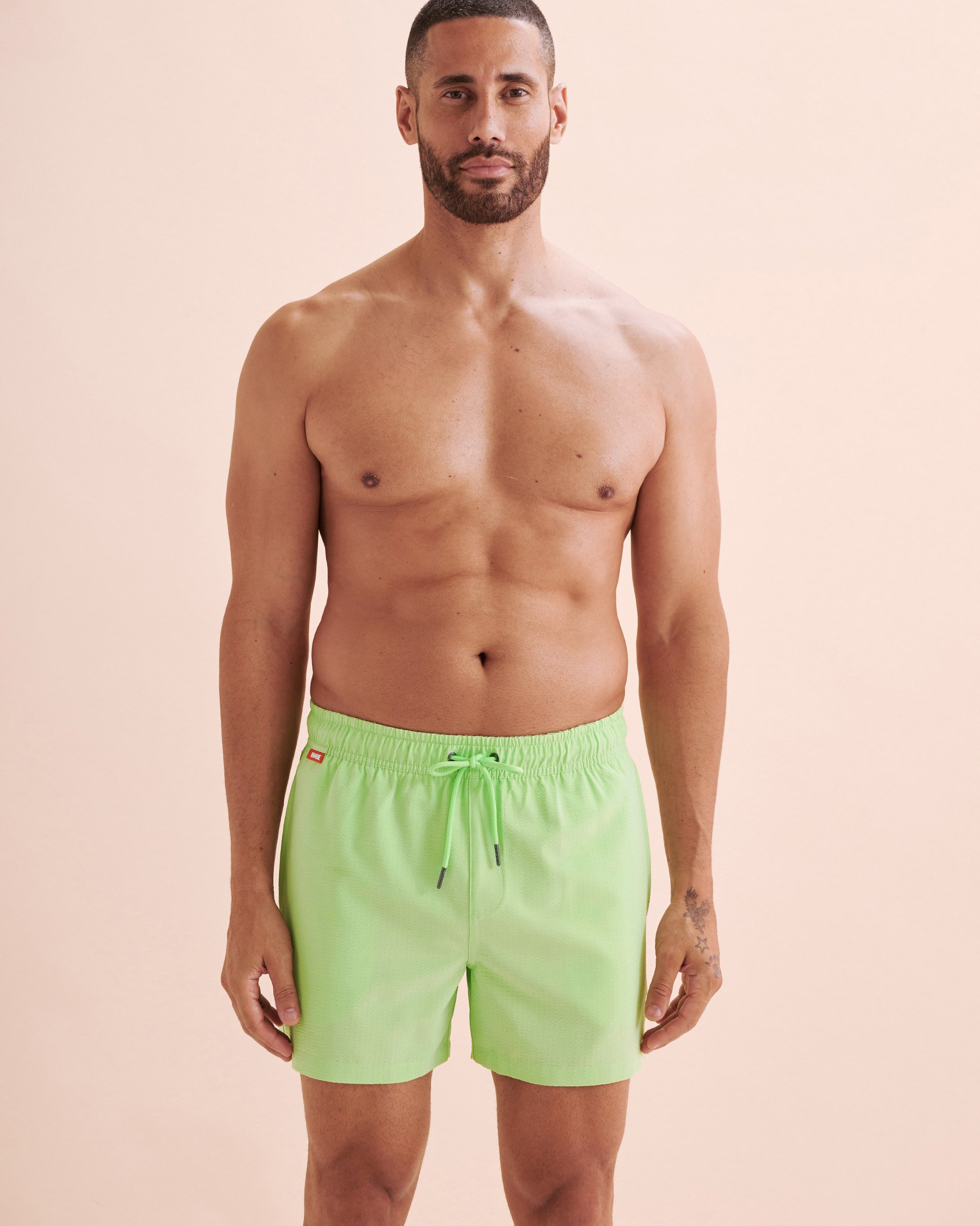 HAMABE Volley Swimsuit Pistachio Green 03100039 - View7