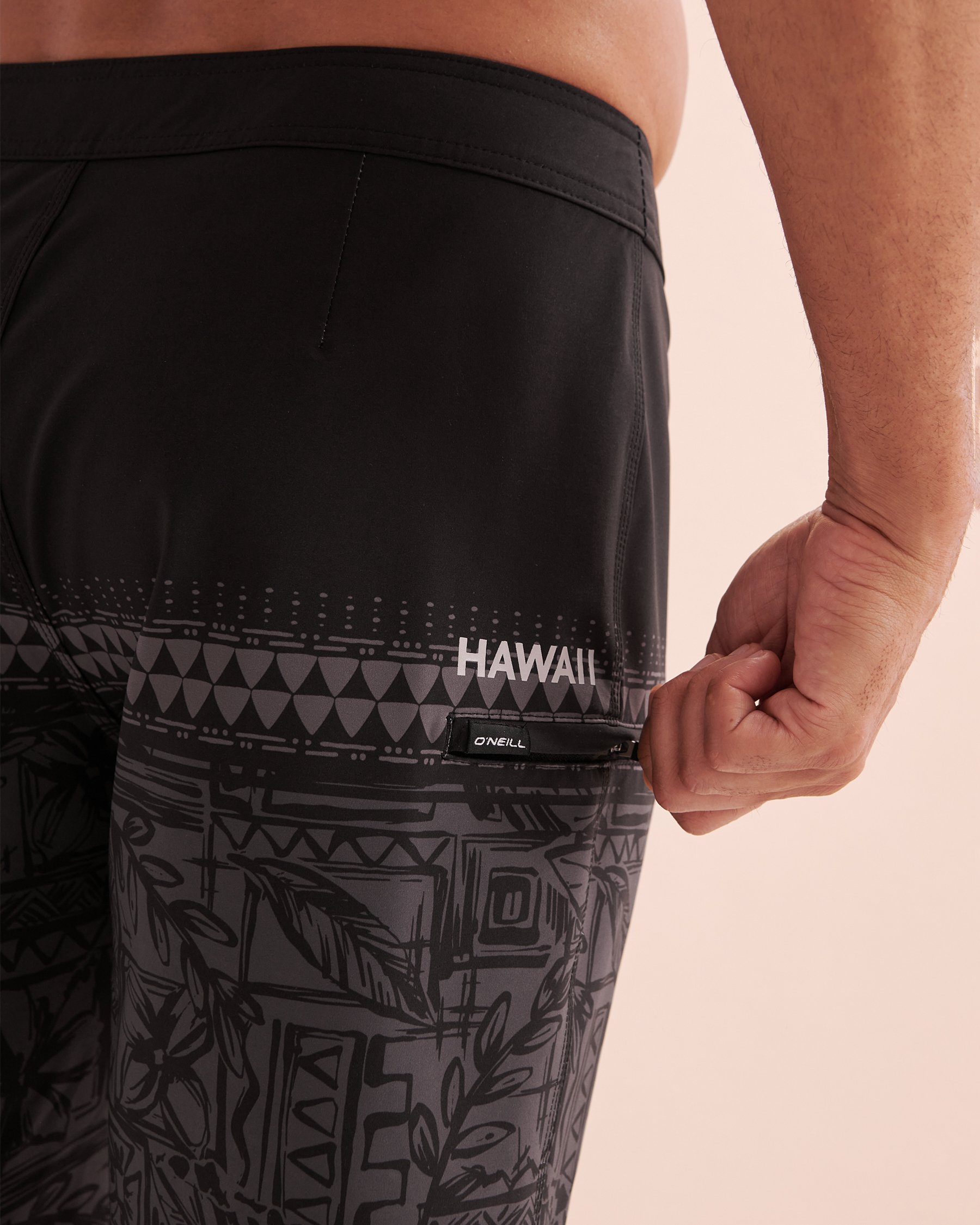 O'NEILL Maillot boardshort Hyperfreak Hawaii Gris graphite SP4106029 - Voir3