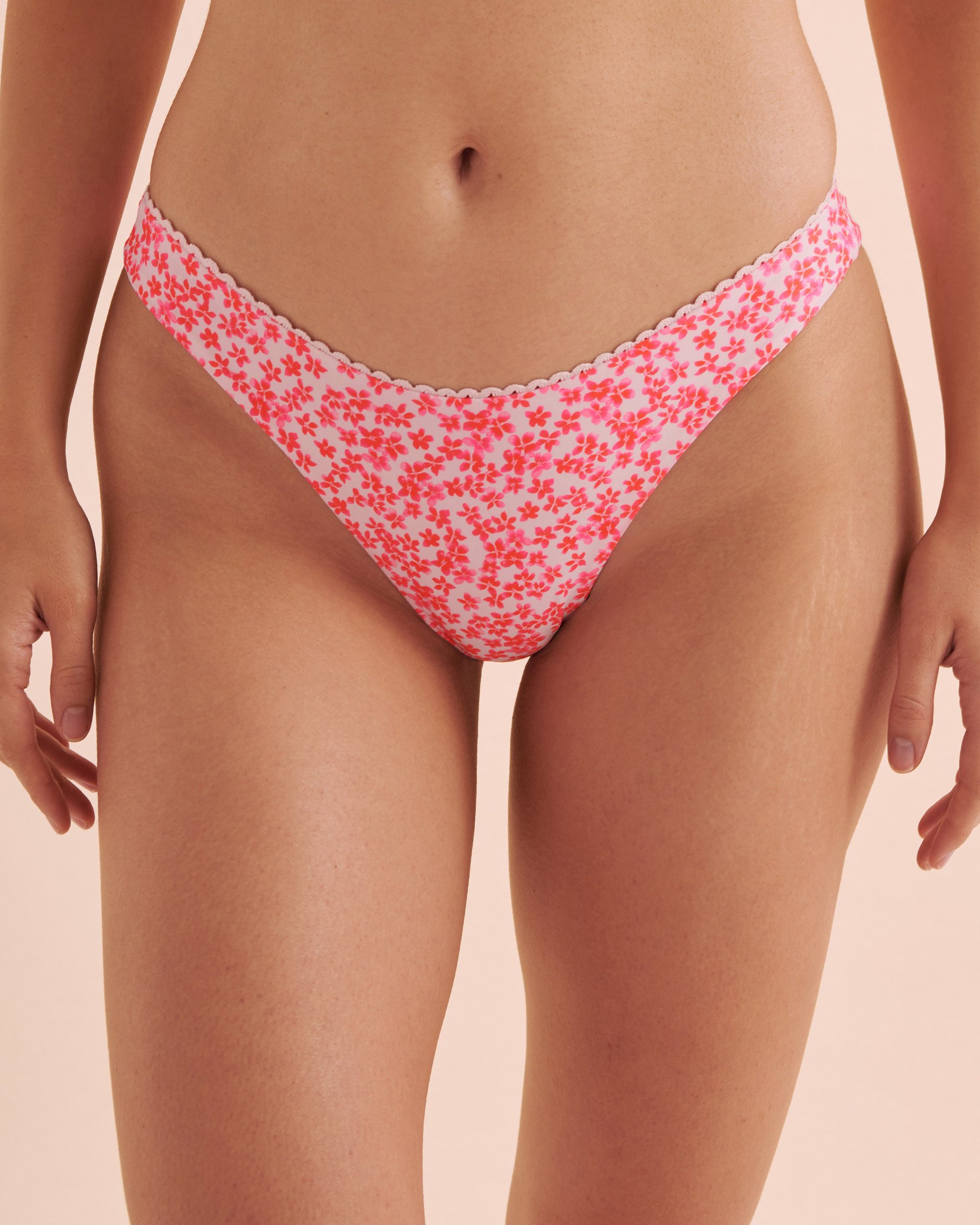 KULANI KINIS Bas de bikini Lovebug Rose lovebug BOT254LBUG - Voir3