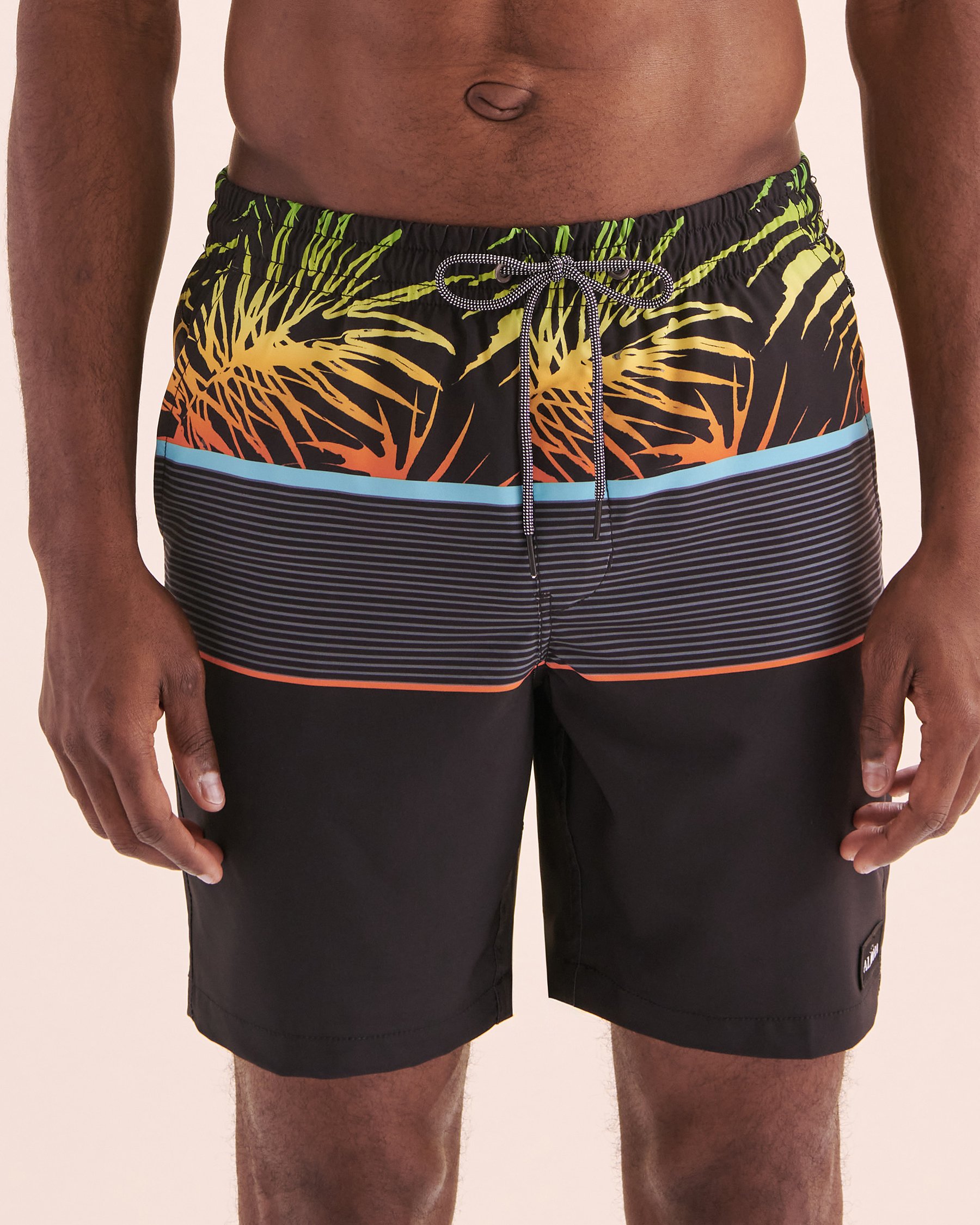 LUCKY ALOHA Maillot volley Rays Noir RYS1350 - View1