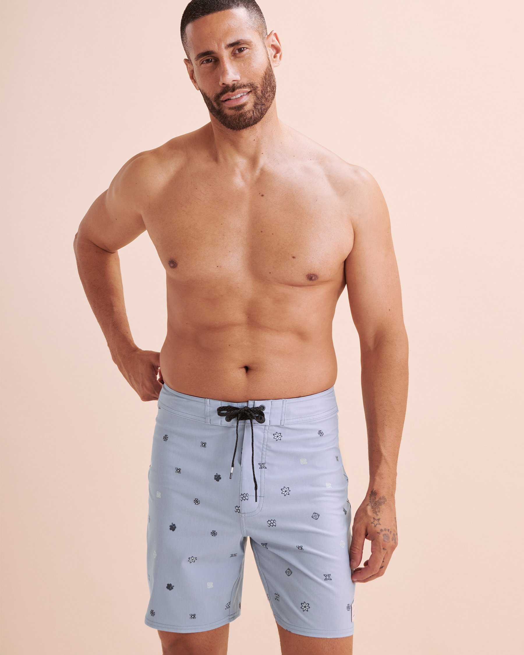 RIP CURL Maillot boardshort Mirage Hoffman Breezer Bleu pâle 0A4MBO - Voir4