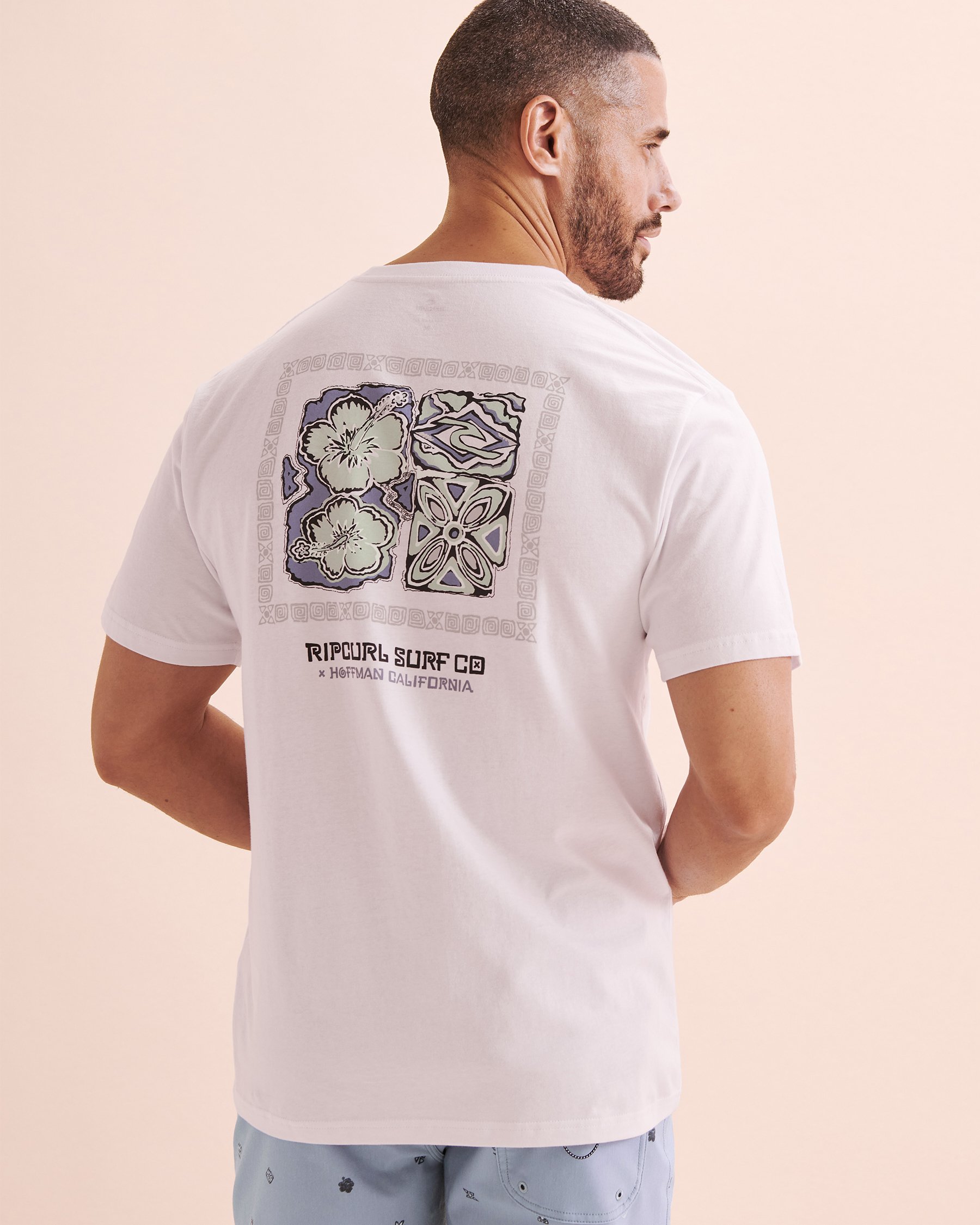 RIP CURL Hoffman Classics T-shirt White 0KNMTE - View2