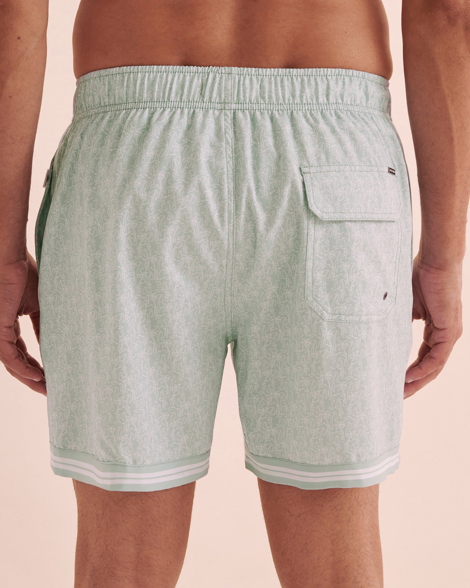 VINTAGE SUMMER Volley Swimsuit Green V70819 - View2