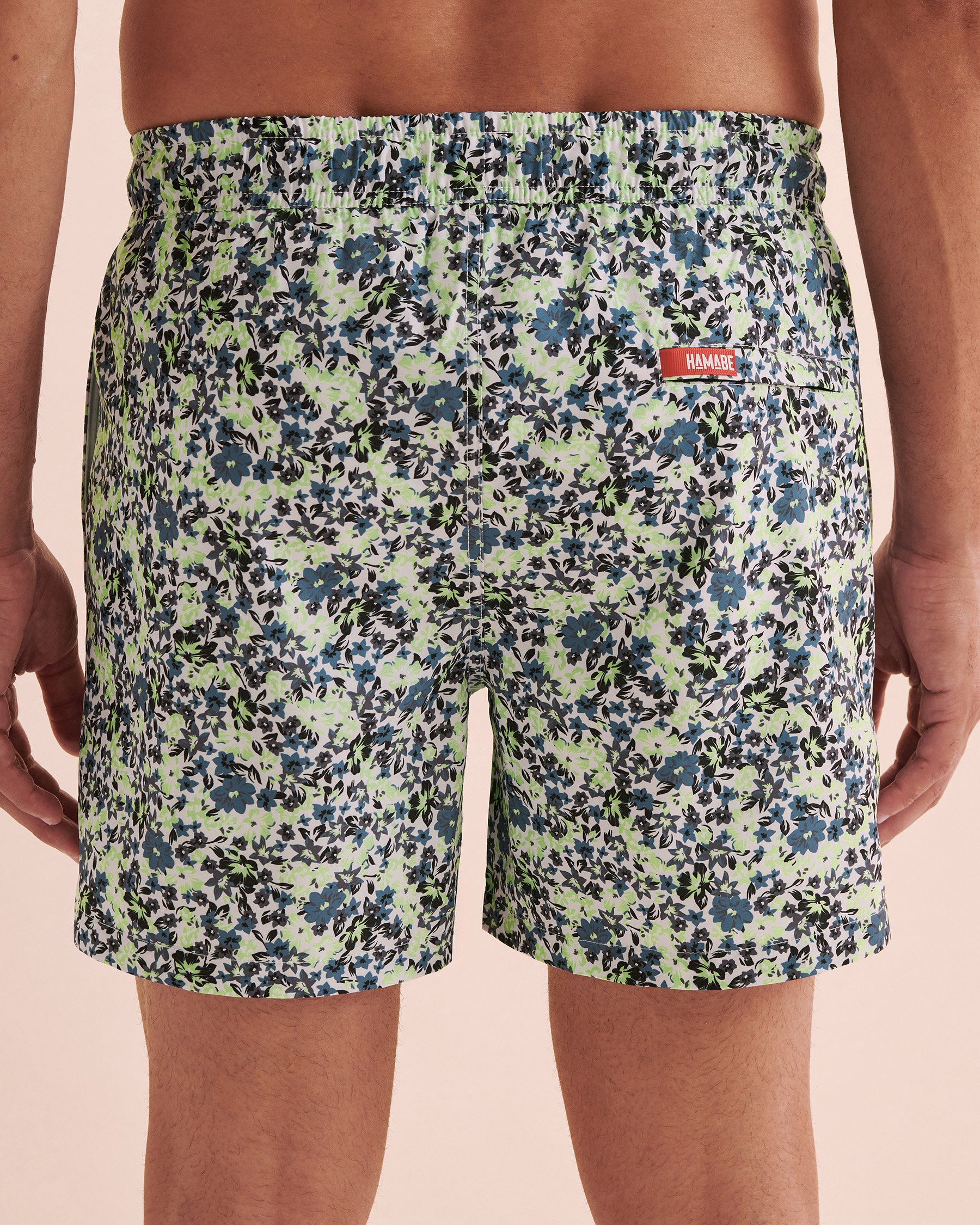 HAMABE Volley Swimsuit Ditsy Flowers 03100041 - View2