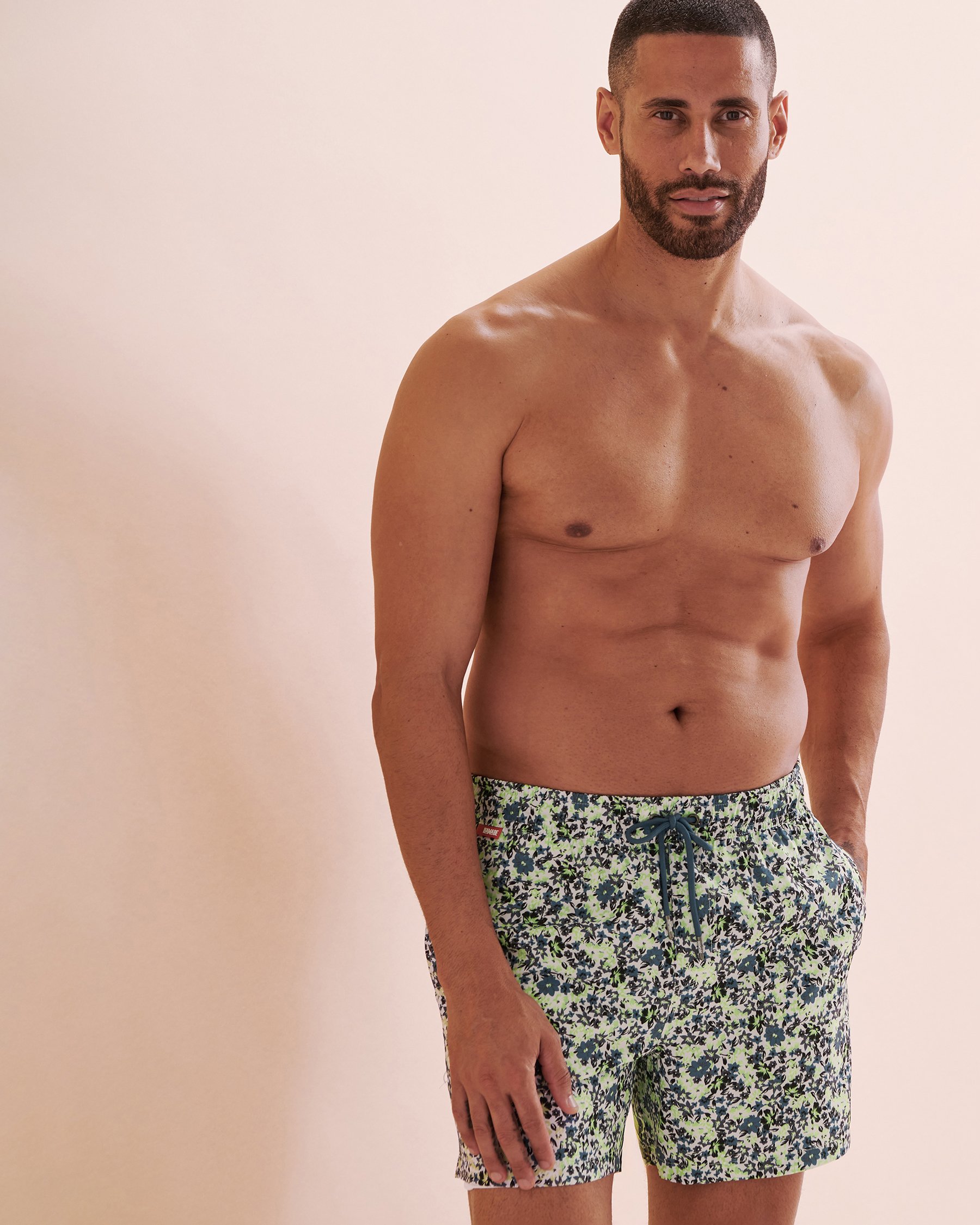 HAMABE Volley Swimsuit Ditsy Flowers 03100041 - View6