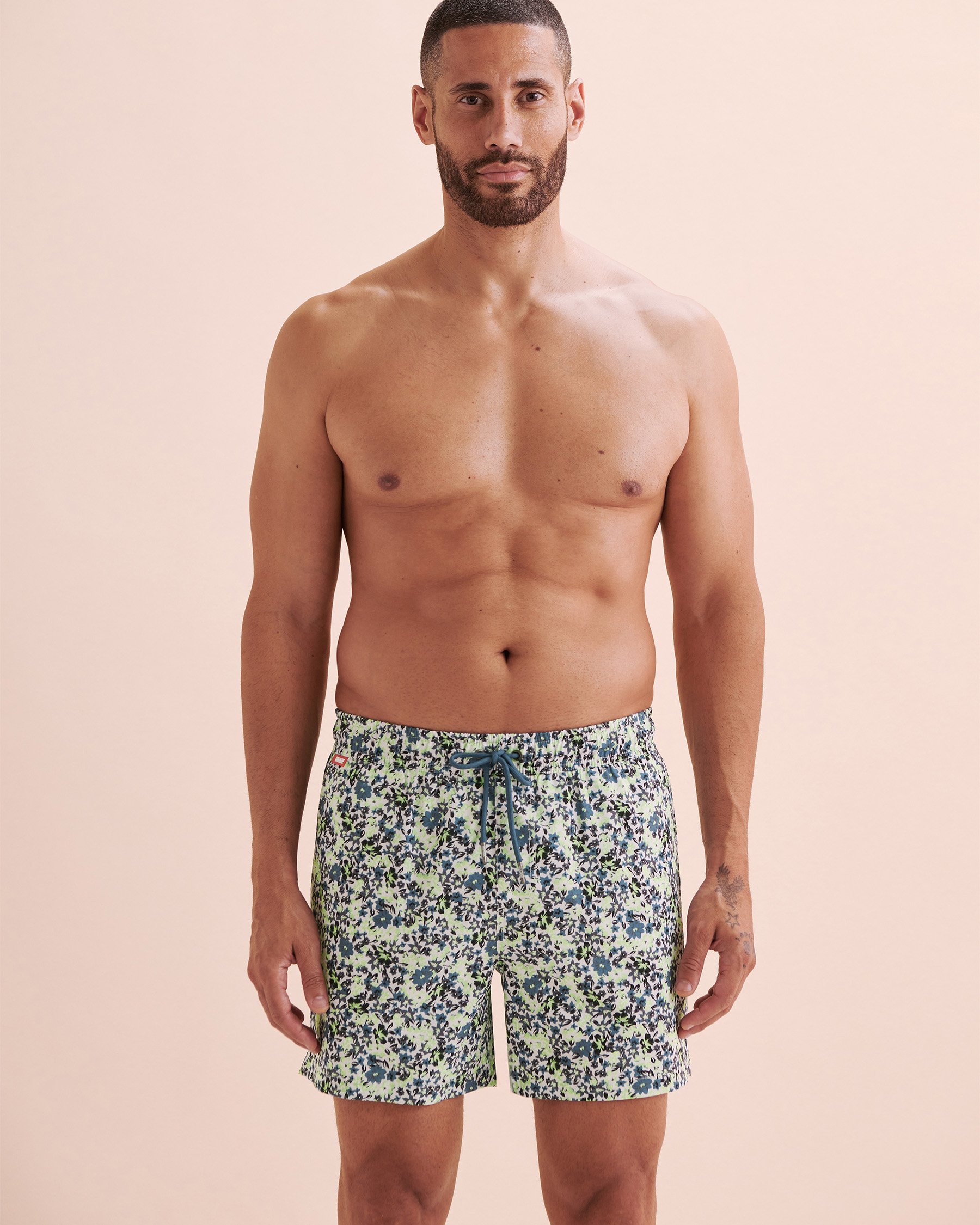 HAMABE Volley Swimsuit Ditsy Flowers 03100041 - View7