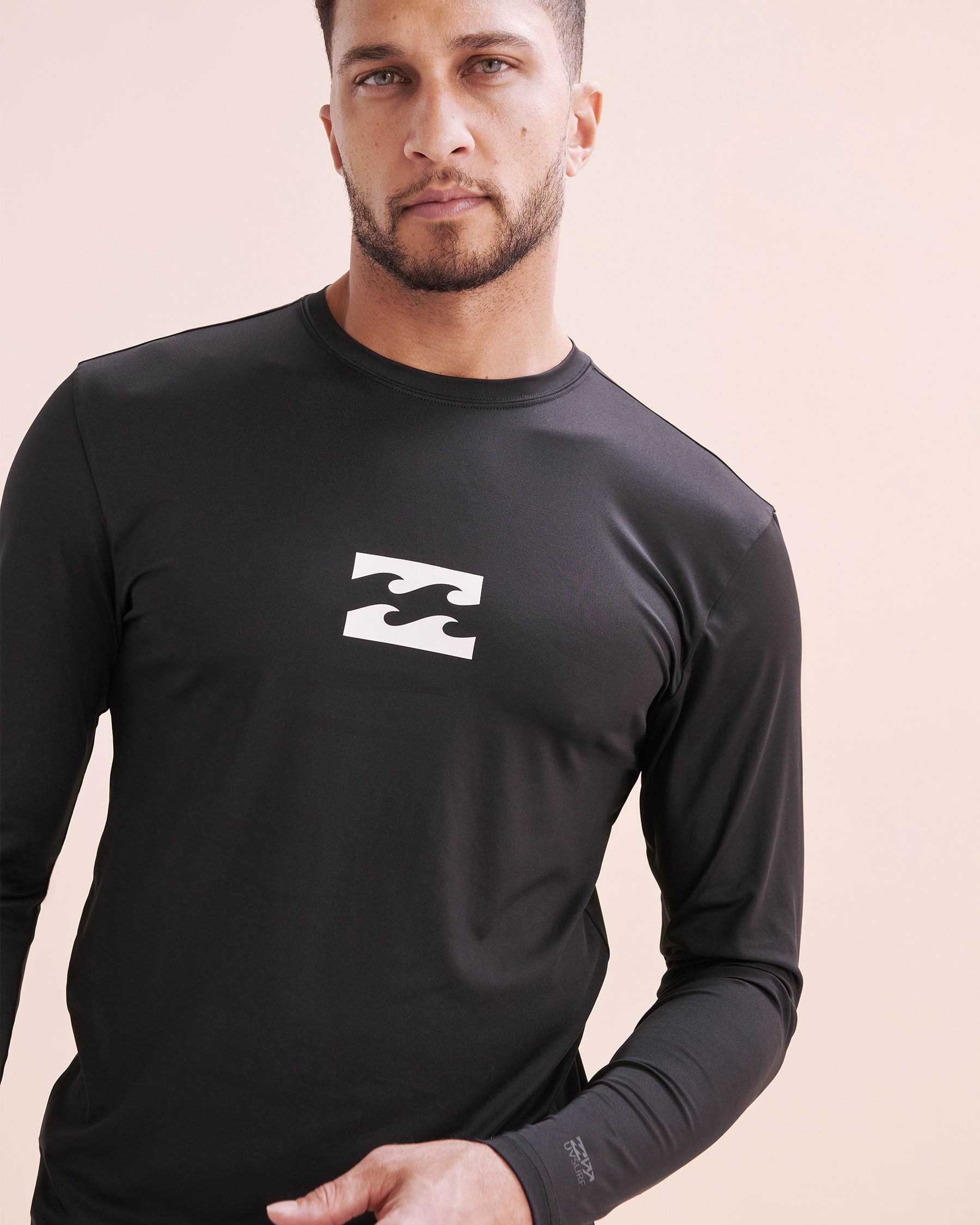 BILLABONG All Day Wave Long Sleeve Rashguard Black 24A030400 - View3
