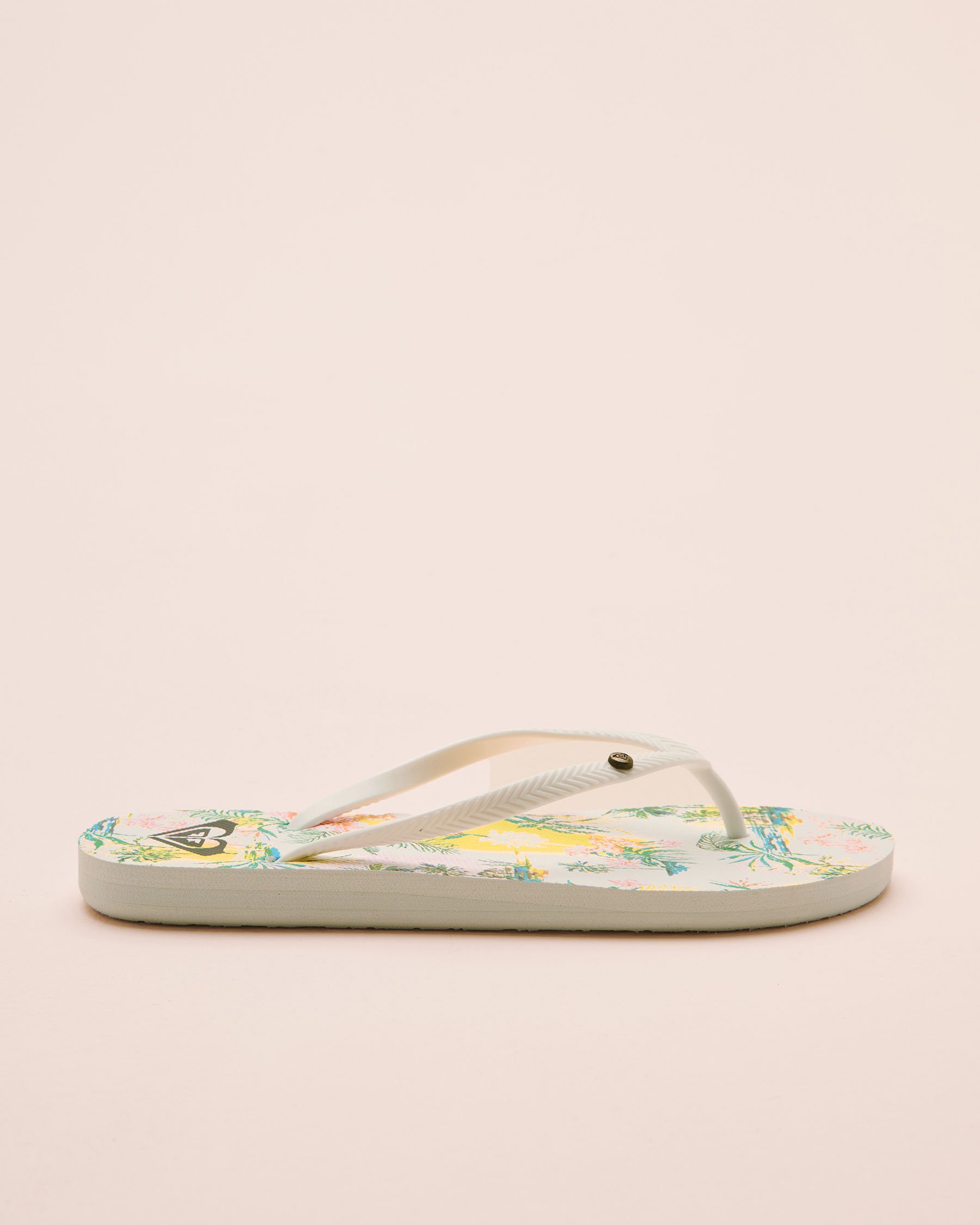 ROXY Bermuda Print Flip-flops 1 White 13901670 - View2