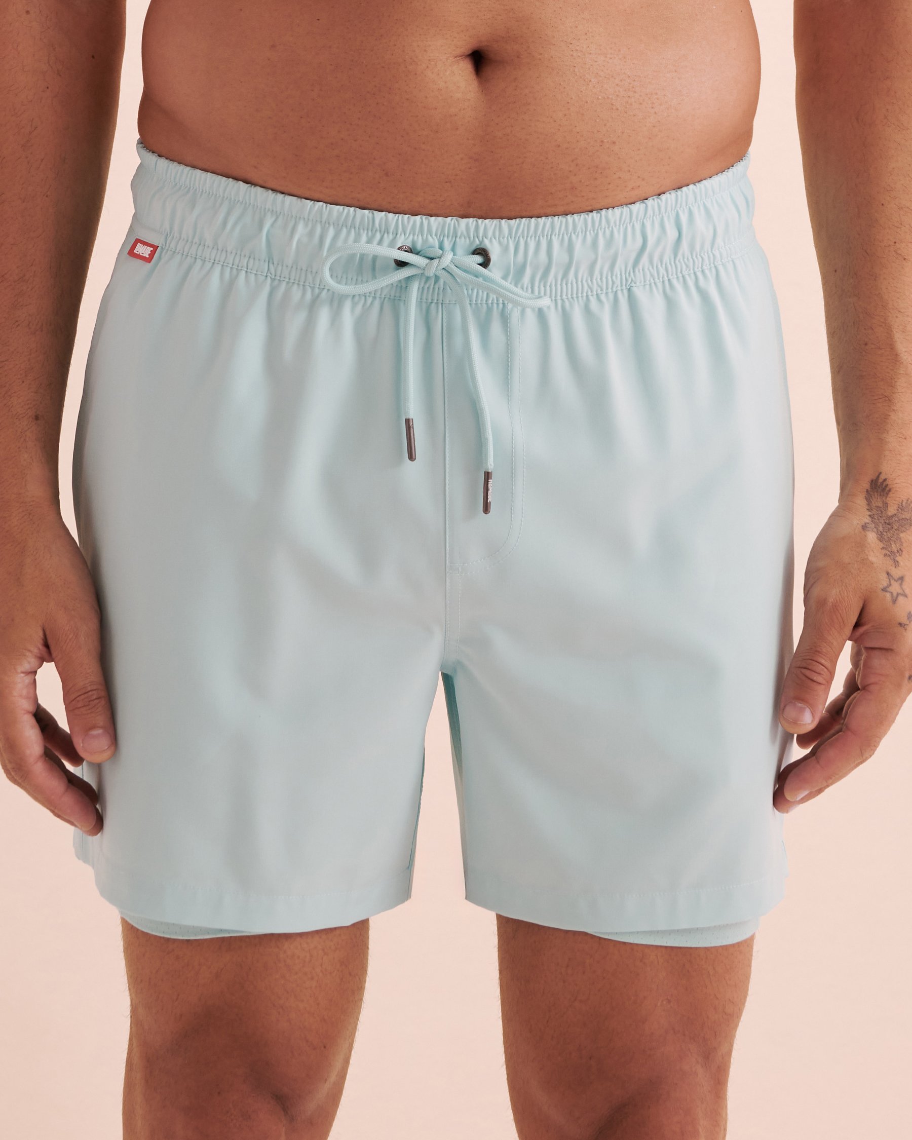 HAMABE Volley Swimsuit Aquatic Blue 03100043 - View5